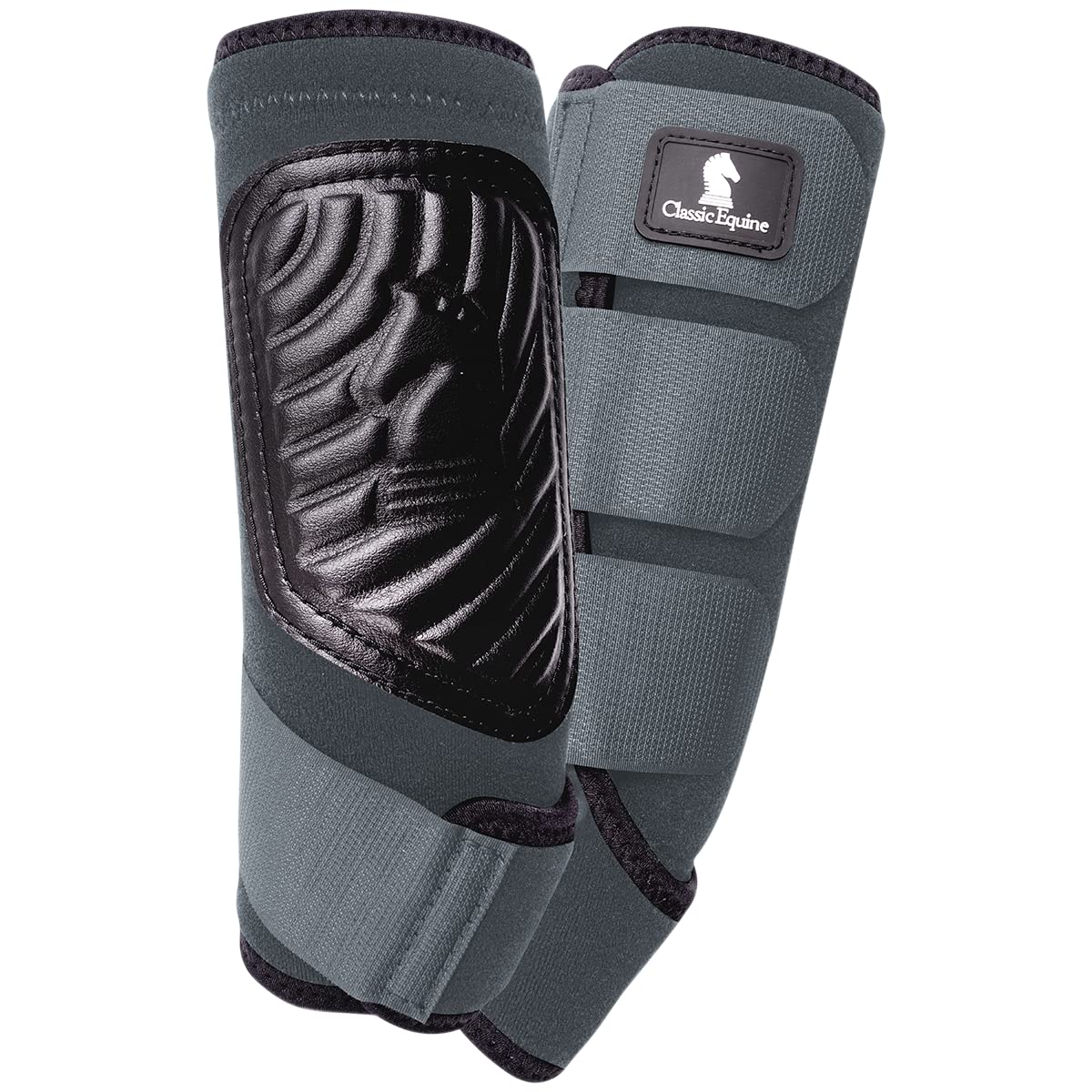 Classic Equine Classic Fit Boot Front, Color: Grey, Size: M (Cf100Gym)