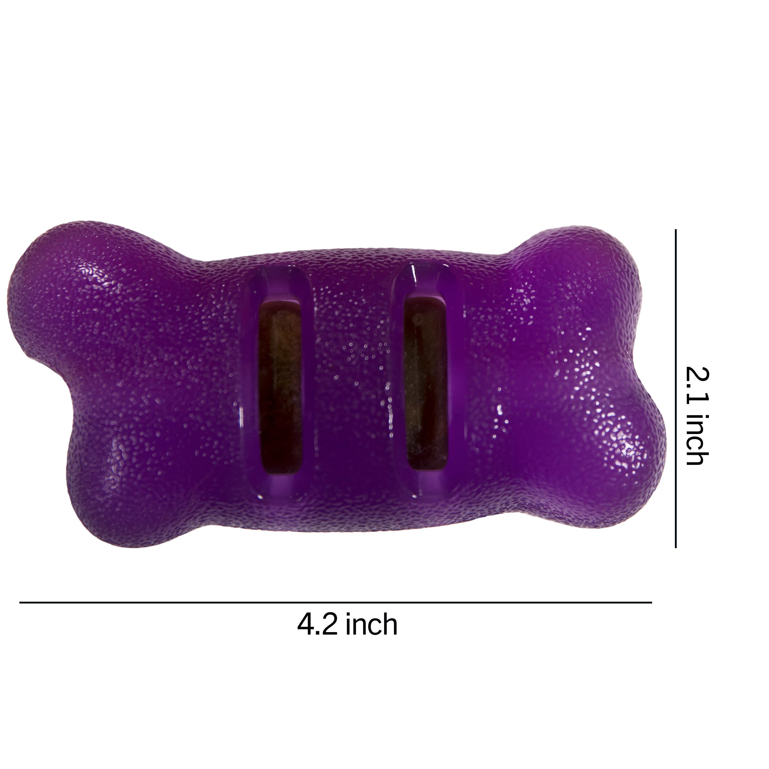 Starmark Treat Ringer FlexGrip Bone Small