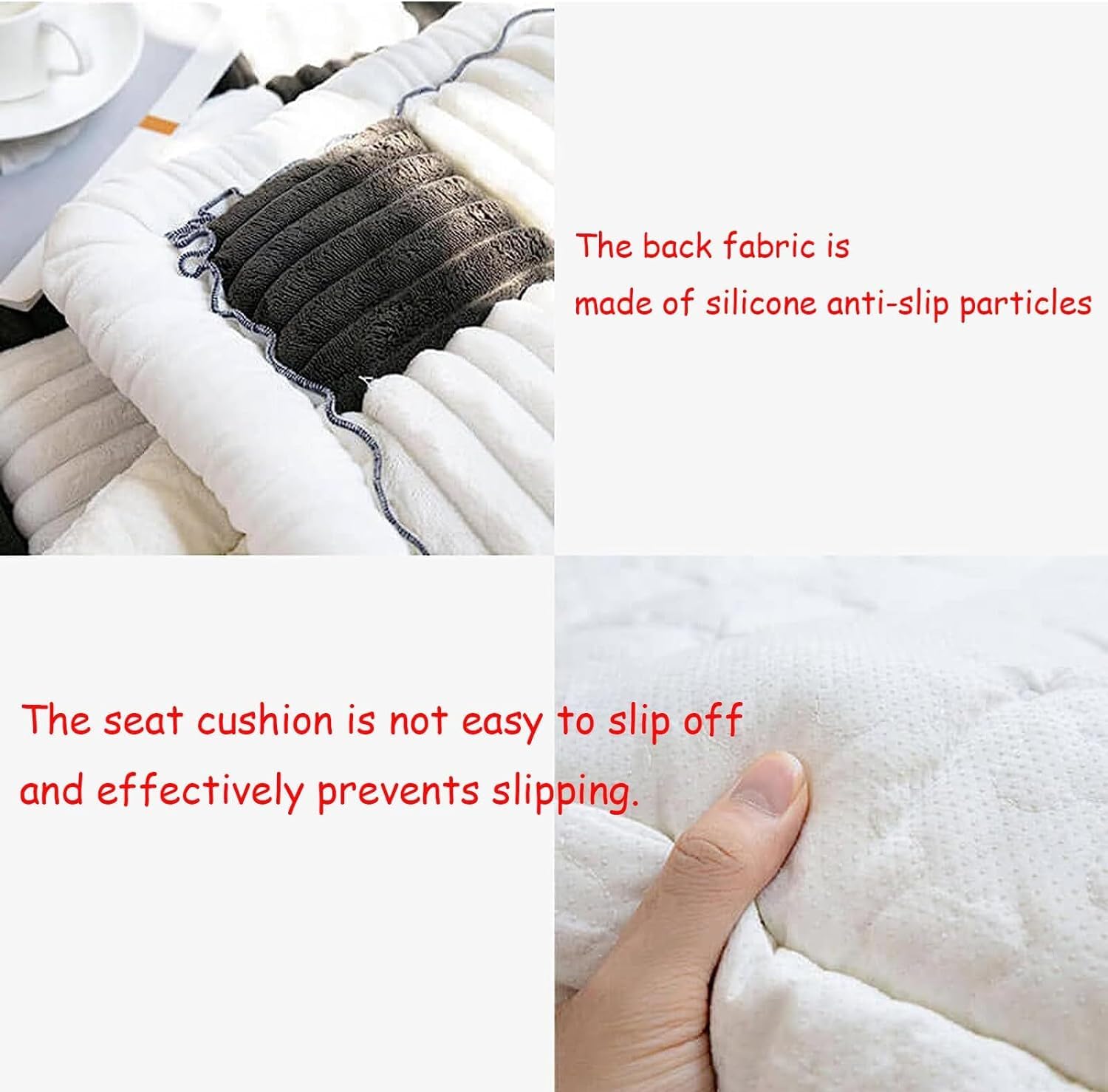 Lzhyhh Dog Couch Protector, Pet Bed Couch Cover For Large Dogs, Anti-Slip Silicone Particle Design (27.6X70.9In, Gray)