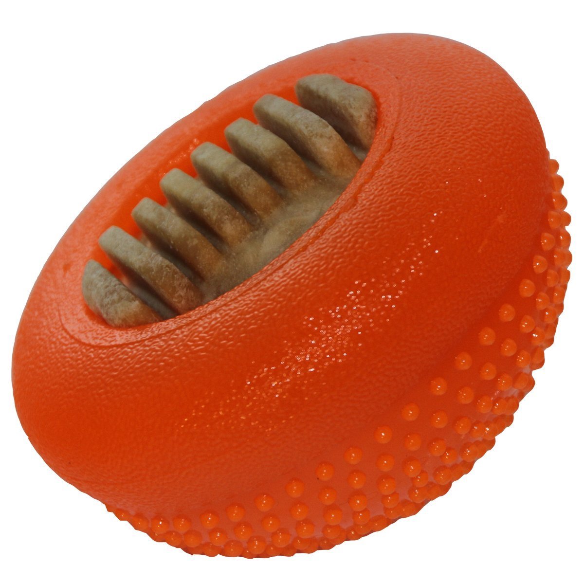 Starmark Everlasting Bento Ball, Orange, Large
