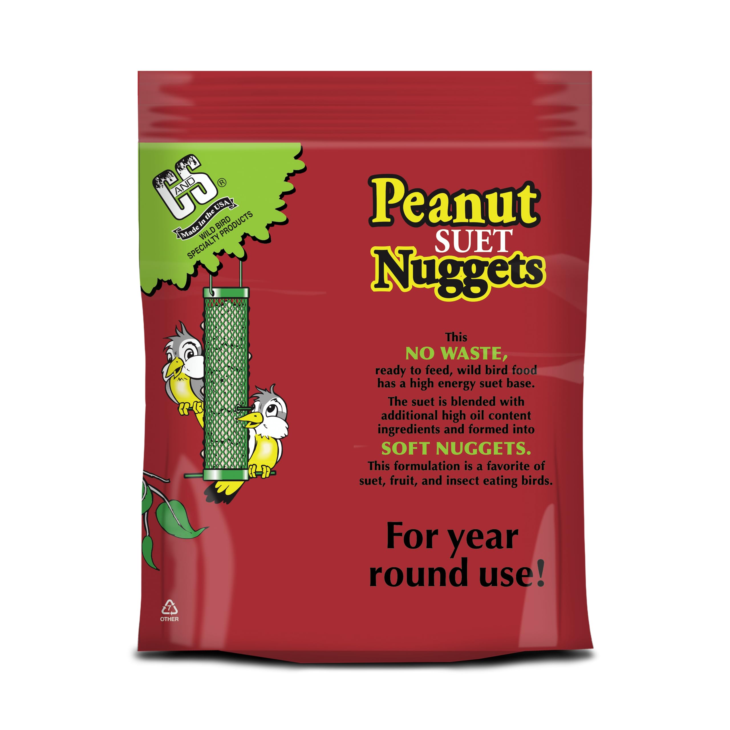 C&S Peanut Nuggets 27 Ounces, 6 Pack