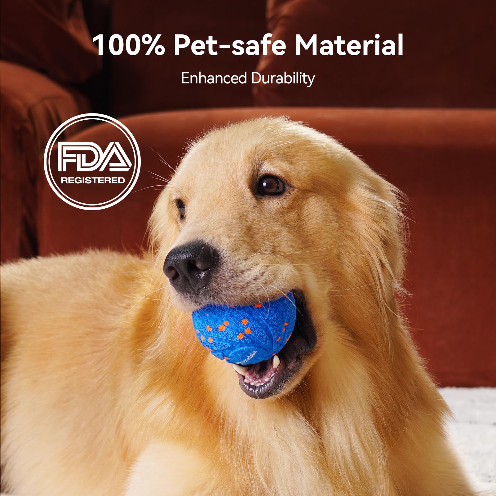 Cheerble Smart Interactive Dog Toy, Wicked Ball Air, Automatic Moving, Bouncing, And Rotating, E-Tpu Material, Ipx7 Waterproof R