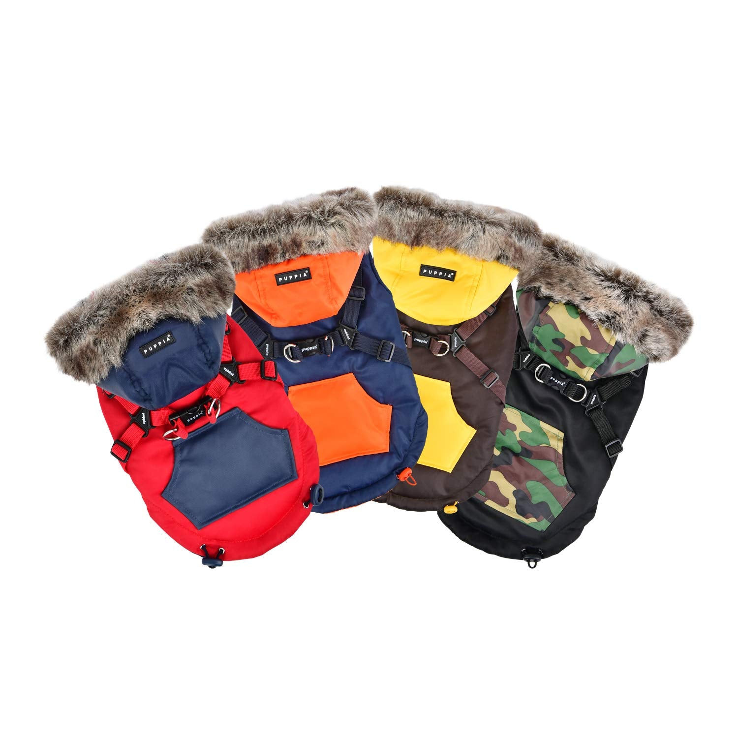 Puppia Orson Dog Coat - Black - Xl