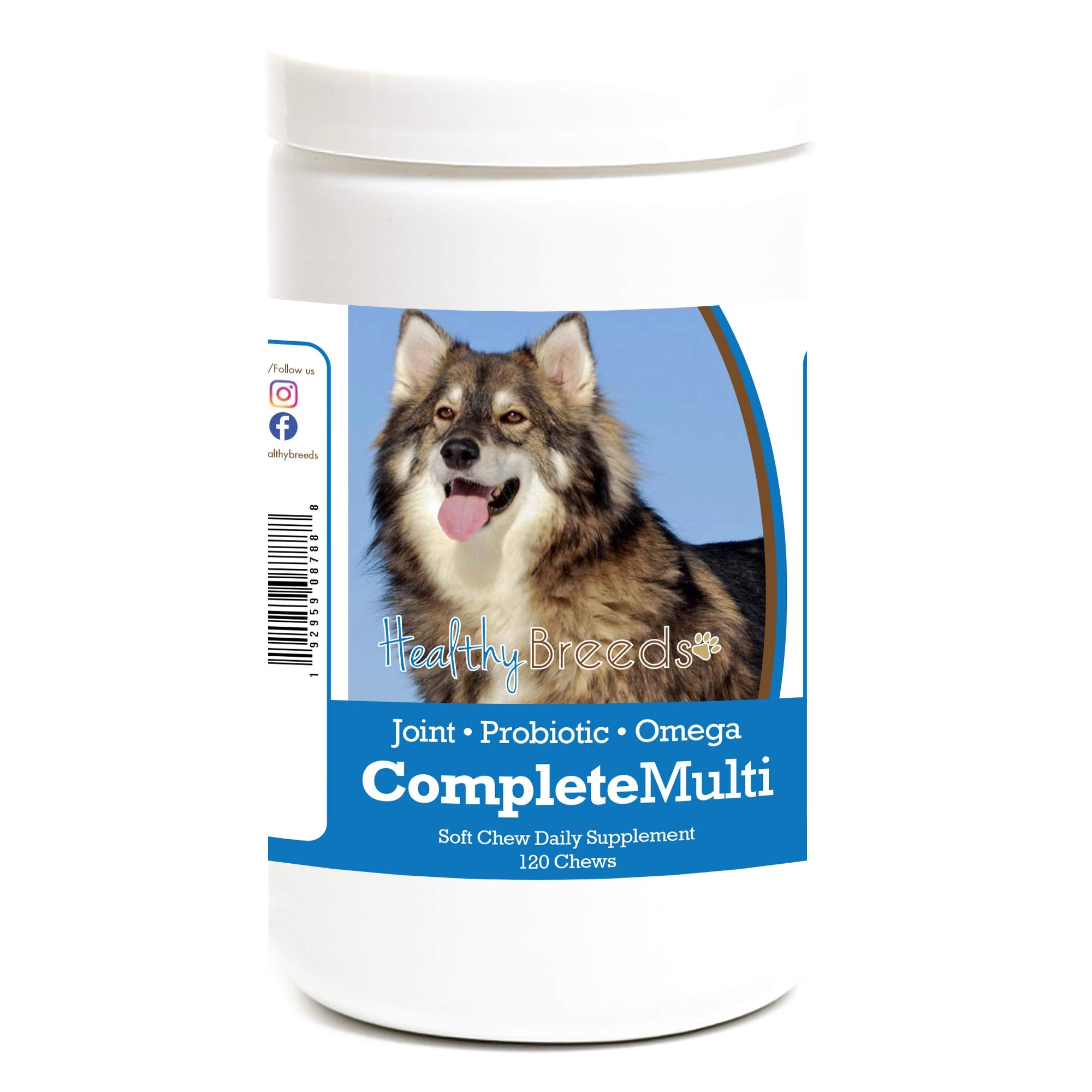 Healthy Breeds Utonagan All in One Multivitamin Soft Chew 120 Count