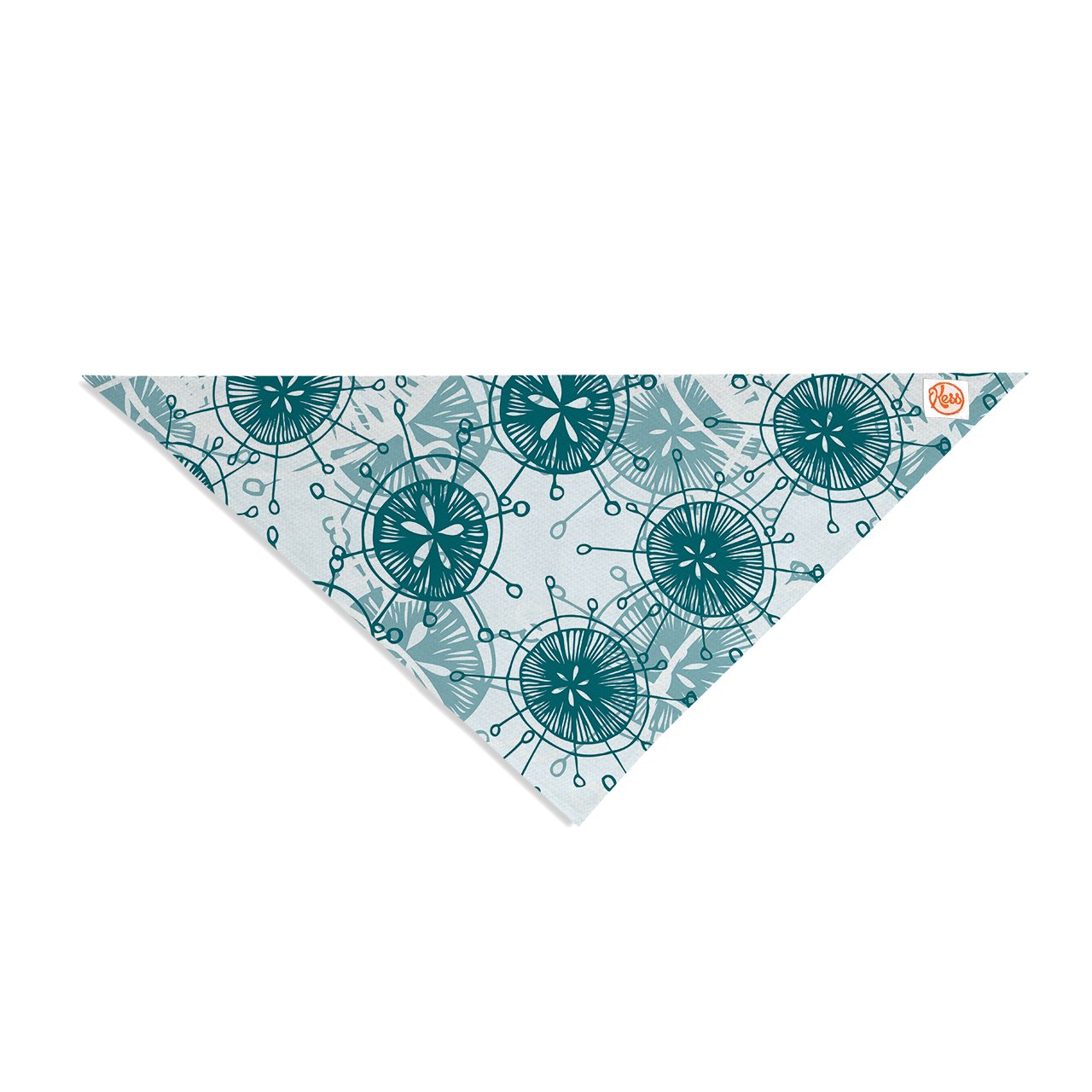 Kess Inhouse Anchobee 'Satellite' Pet Bandana And Scarf, 28 By 20 By 20-Inch