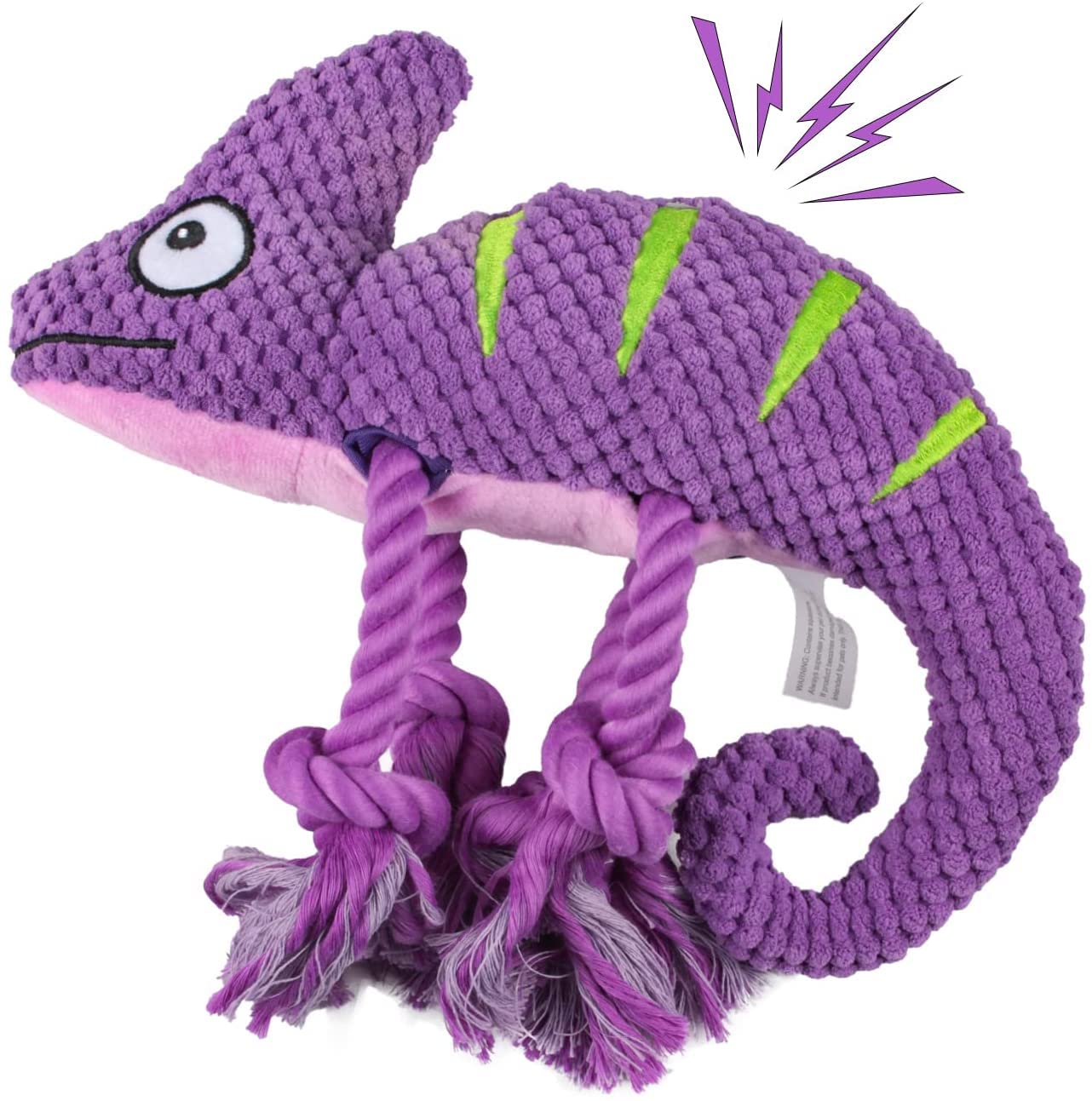 Petangel 2022 Style Plush Dog Squeaky Toys, Durable Rope Dog Chew Toys For Puppy Small Medium Breed Teeth Cleaning, Interactive 