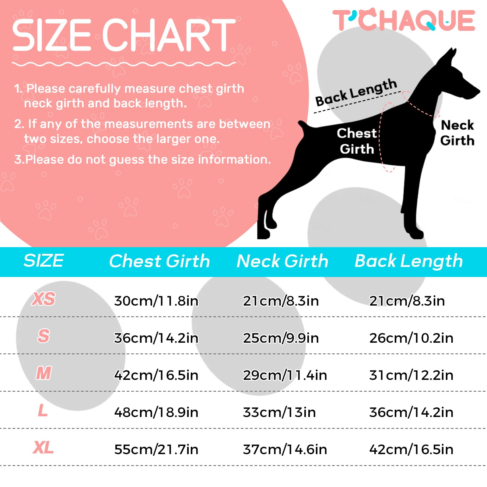 T'Chaque Dog Shirts For Large Dogs 2 Pack, L Dog Sleeveless Vests With Reflective Strips, Pullover T-Shirts Lightweight Puppy Ta