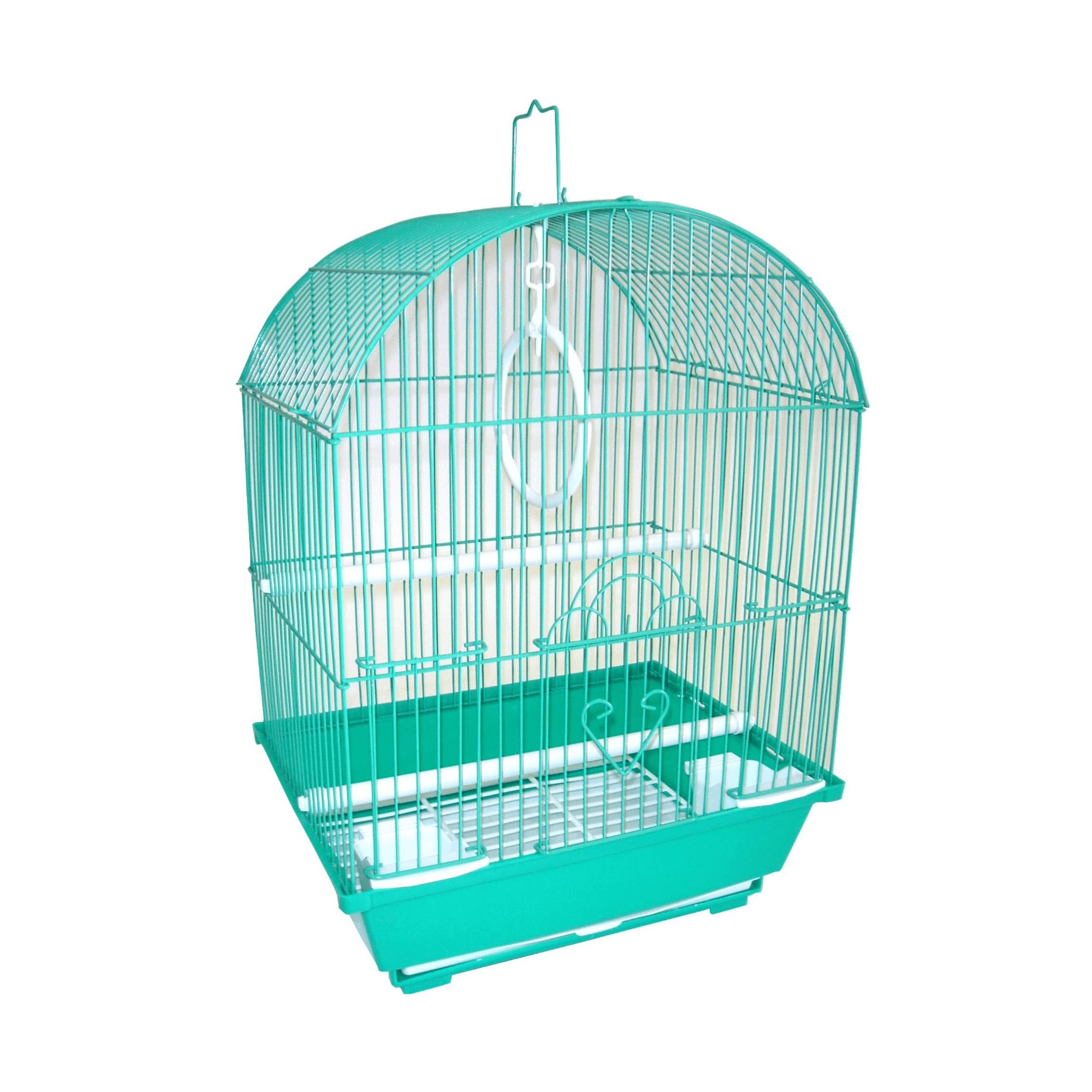 Yml A1104Blu Round Top Style Small Parakeet Cage, 11 X 9 X 16