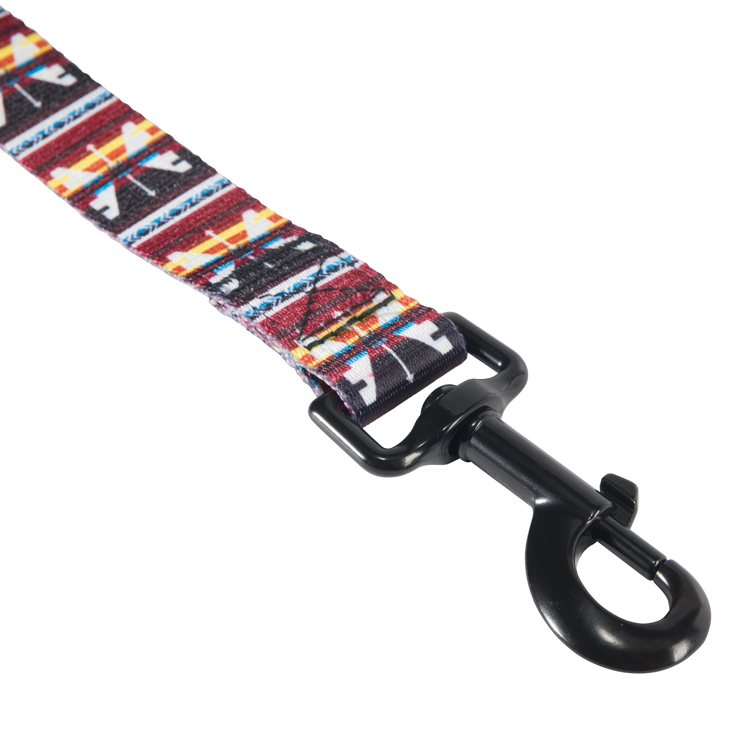 Hooey Nomad Dog Leash, Durable Polyester Webbing Leash With Graphic-Inspired Prints, Totem, 6'