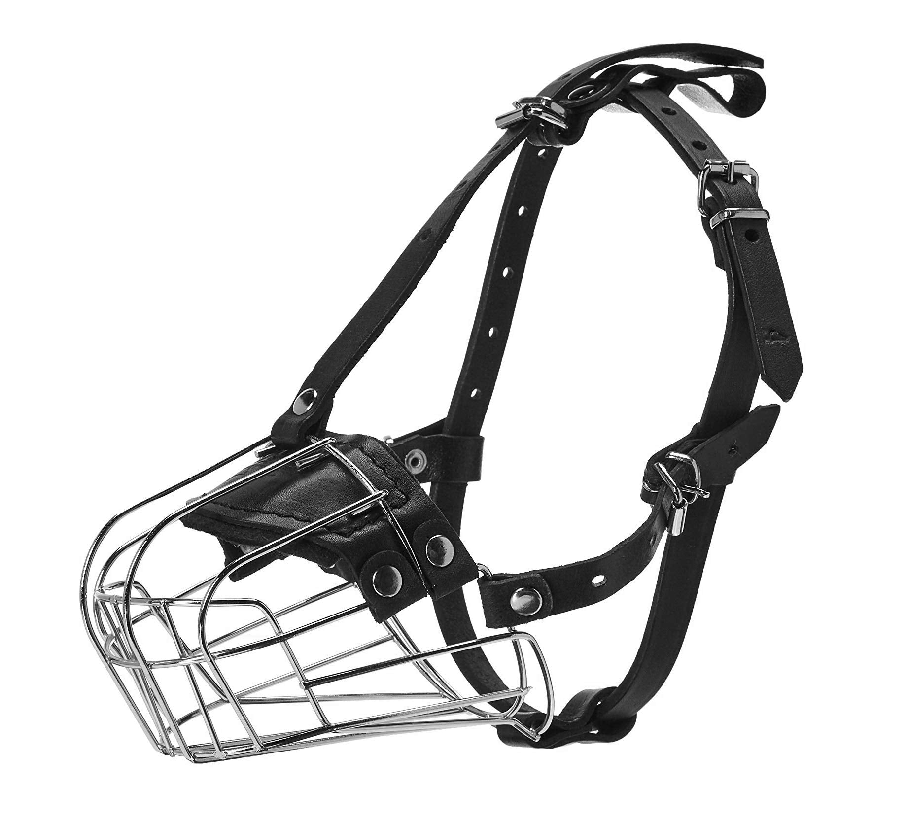 Viper Delta Metal Wire Basket Dog Muzzle, 3.25(8Cm) X 15.25(39Cm)