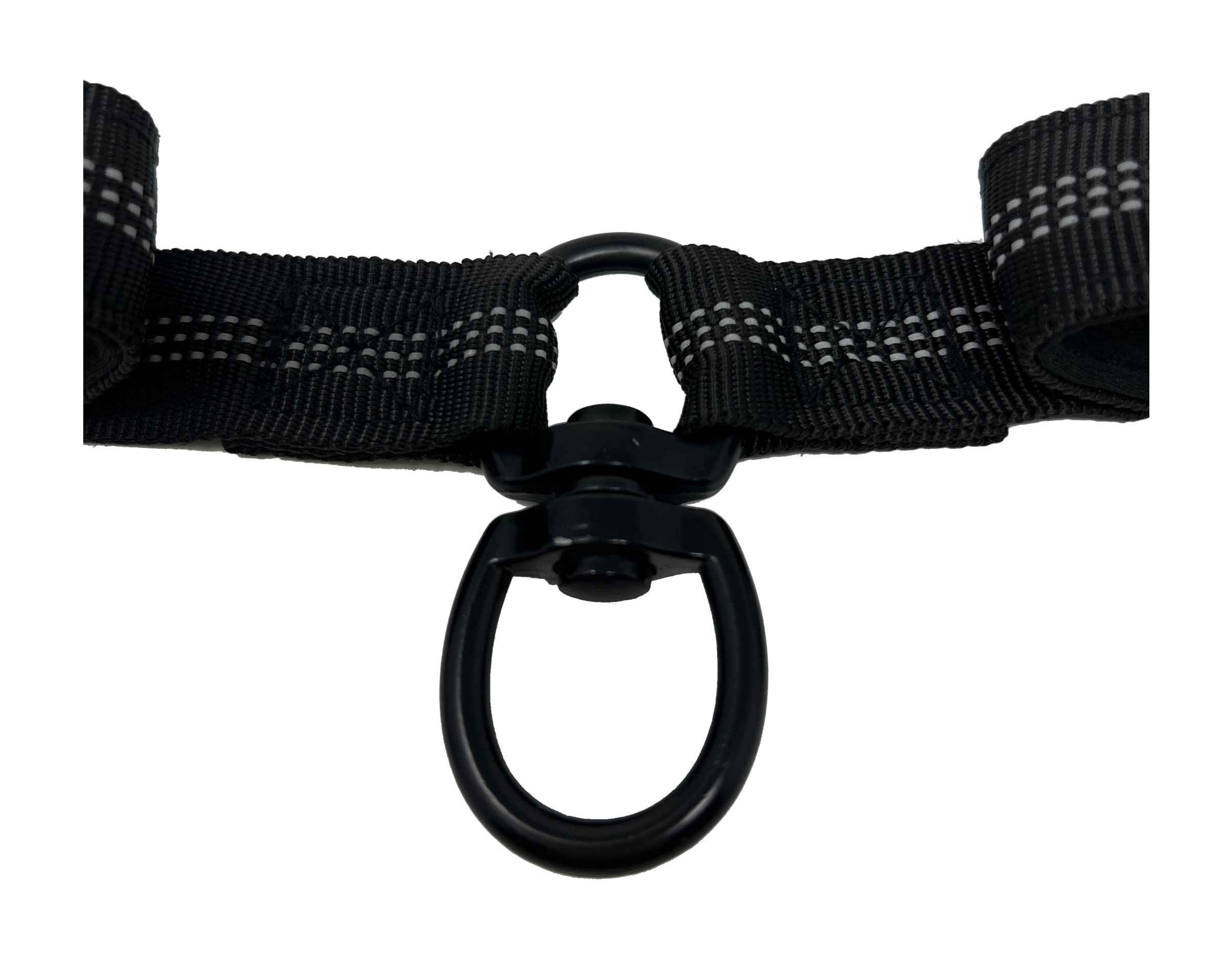 Double Dog Leash - Dog Leash Extension - Bungee Dog Leash Attachment Reflective - Hands Free Dog Leash - No Tangle - Shock Resis