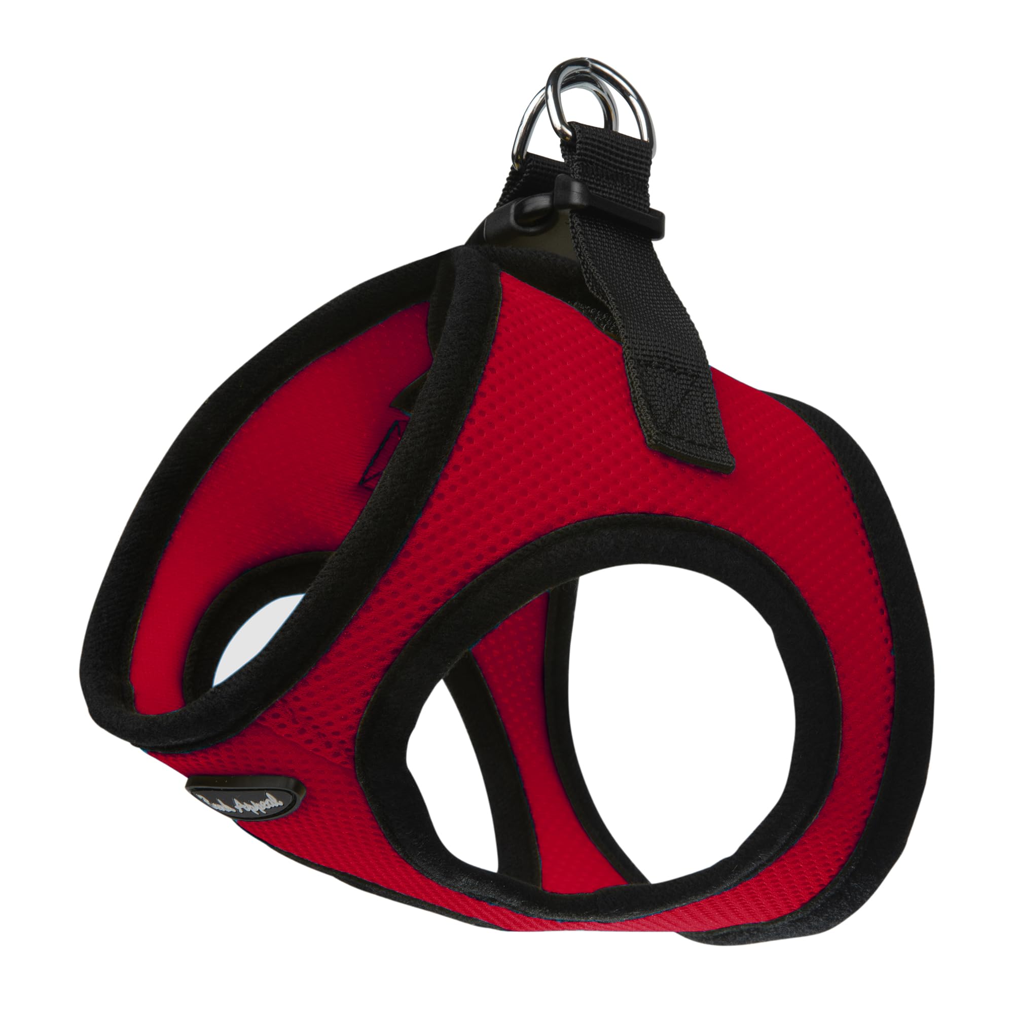 Bark Appeal Red Step-in Dog Harness for 2X-Large to 3X-Large Sized Pets - Updated Sizing, Re-Measuring is Essential - Soft Vest 