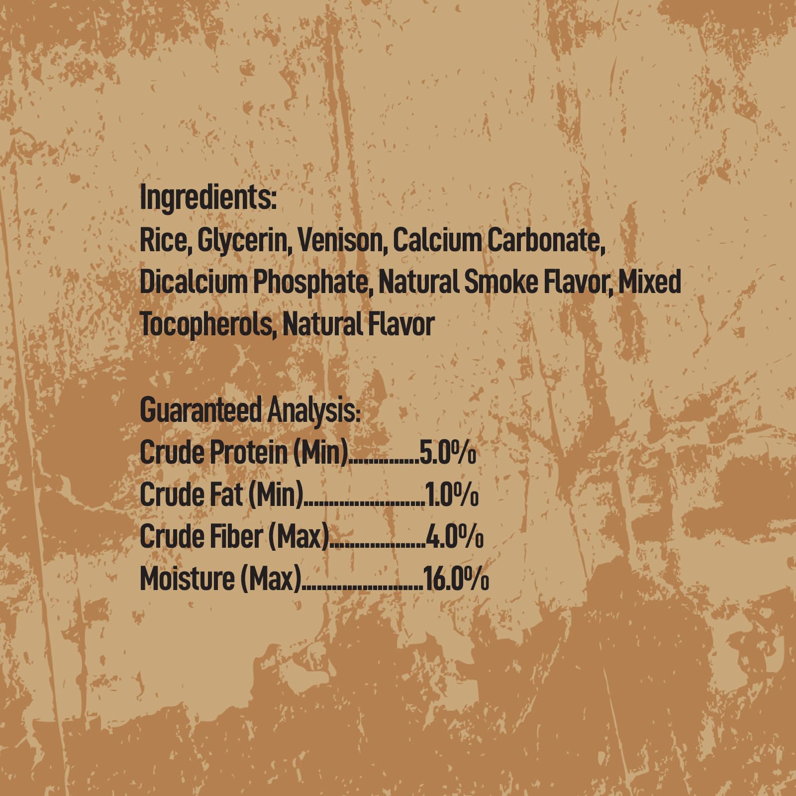 Rewardables | Wild Chews | Venison Recipe, Made with Real Venison, Limited Ingredient, Long Lasting Chews for Large Dogs | 12 Co