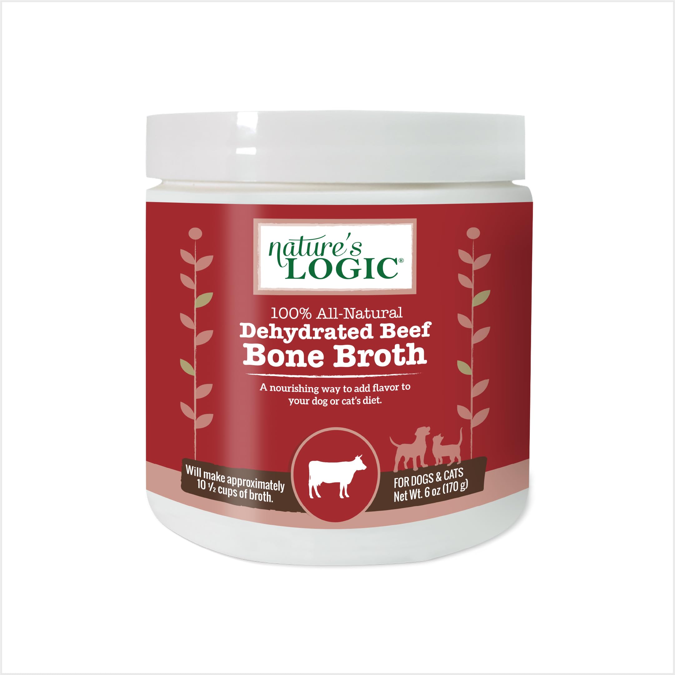 Natures Logic Dehydrated Beef Bone Broth, 6oz