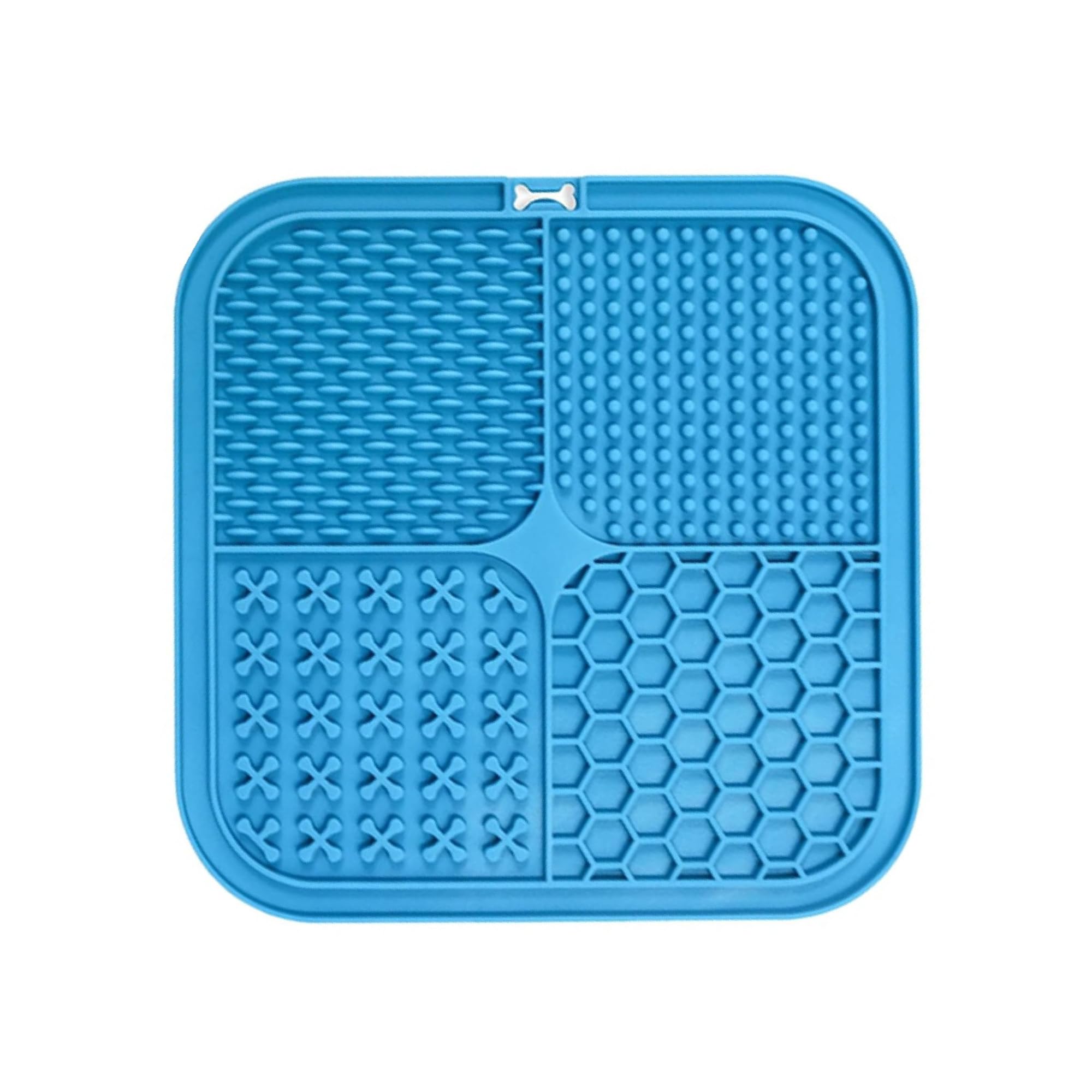 Dog Trust Pet Iq Treat Lick Mat For Dogs And Cats Slow Feeder Mat Pet Enrichment Toy For Anxiety Relief Peanut Butter Feeding Ma