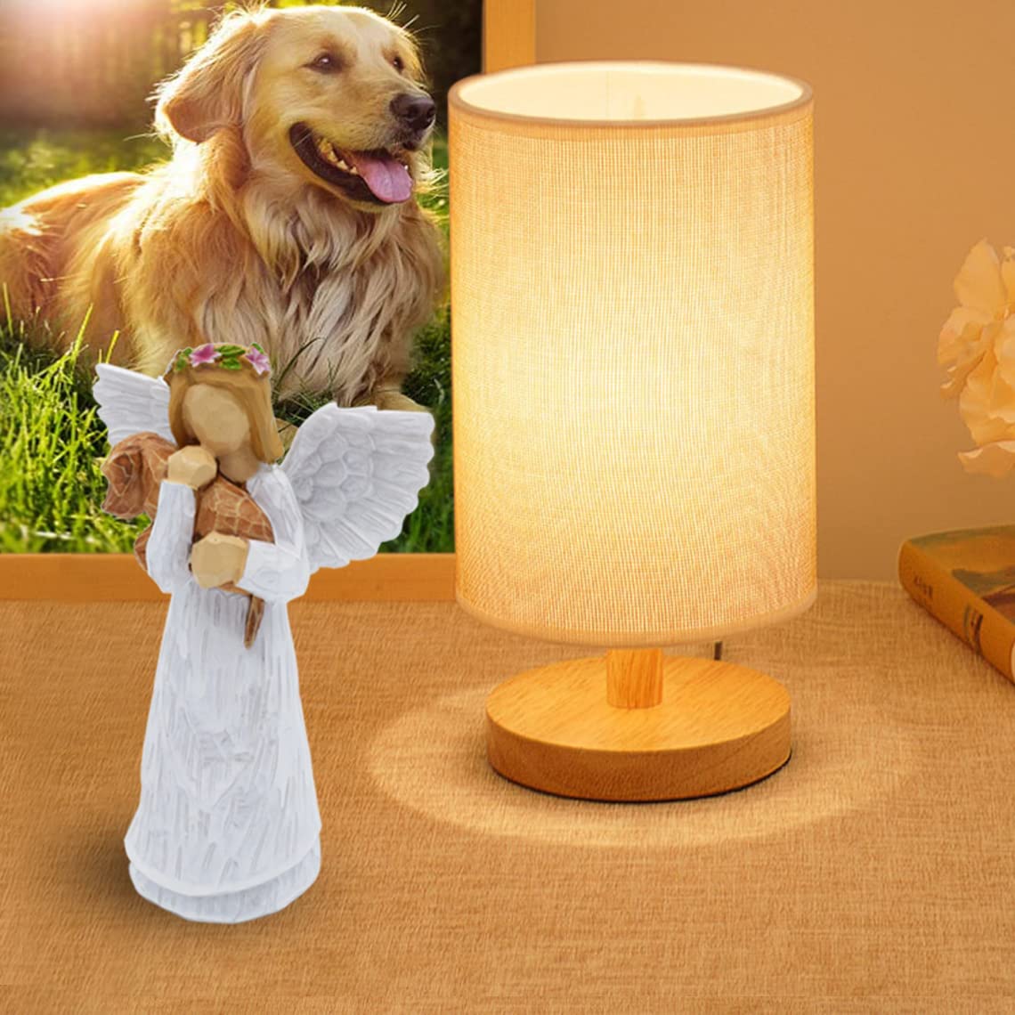 Angel of Friendship Dog Memorial Gifts, Pet Sympathy Gift, Loss of Dog Gifts, Passed Away Dog Gifts, Angel Figurines Dog Remembr