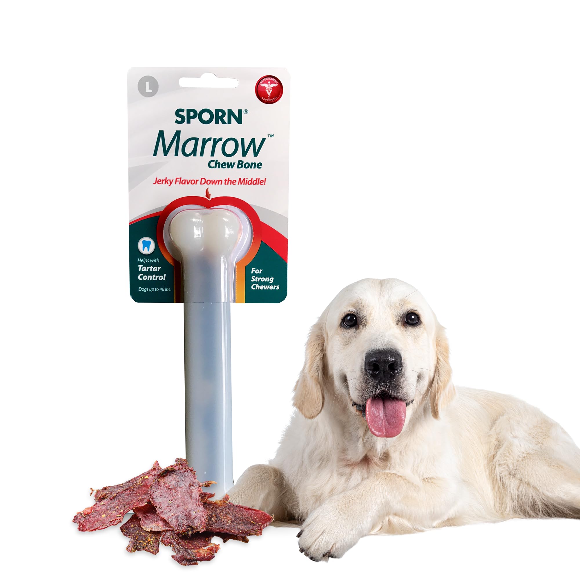 Sporn Dog Dental Toy, Marrow Chew, Large