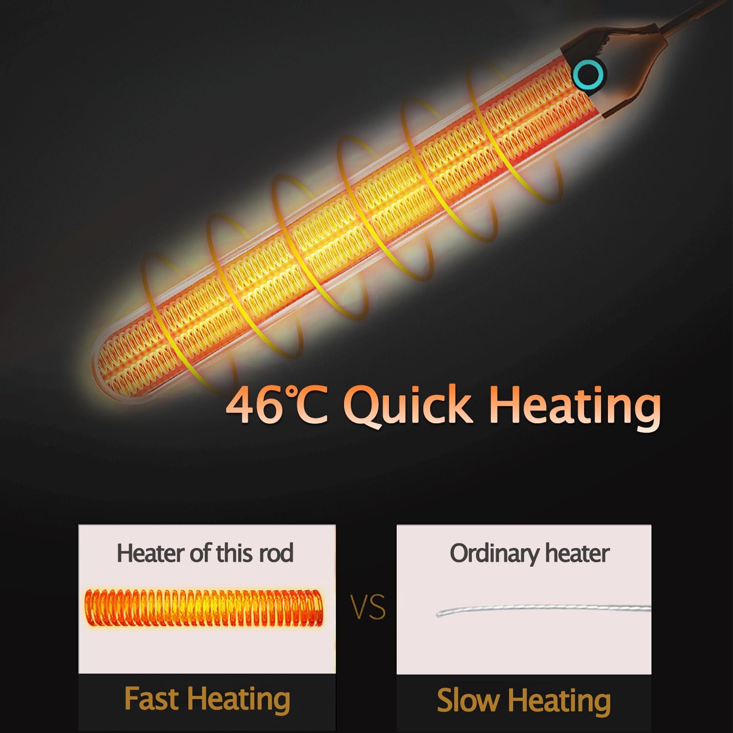 xinXbabe Heating Stick Heater Heating Stick USB?Quick Heating Auto Temperature Control? Drying Stick Diatomite Water Absorption
