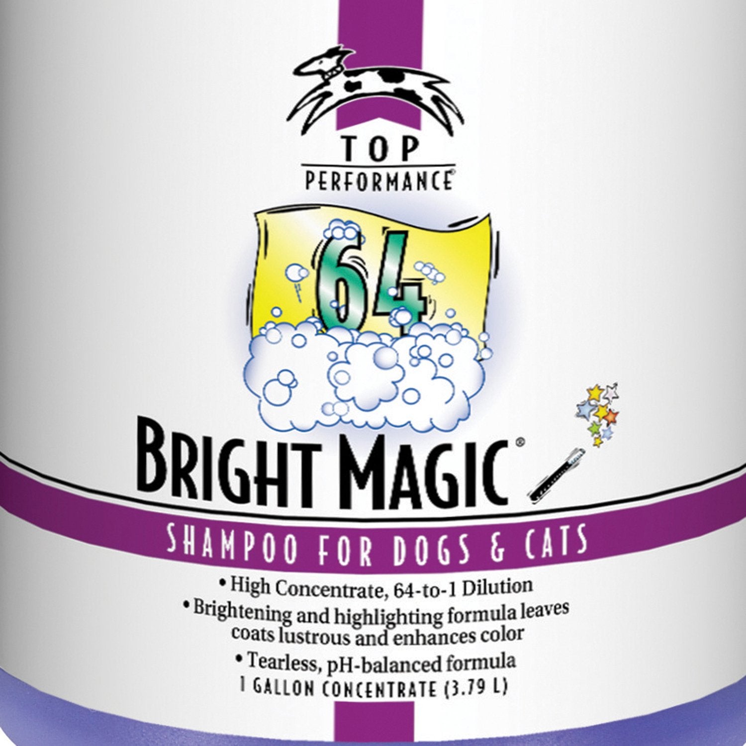 Top Performance Tp 64 Shampoo Gal Bright Magic