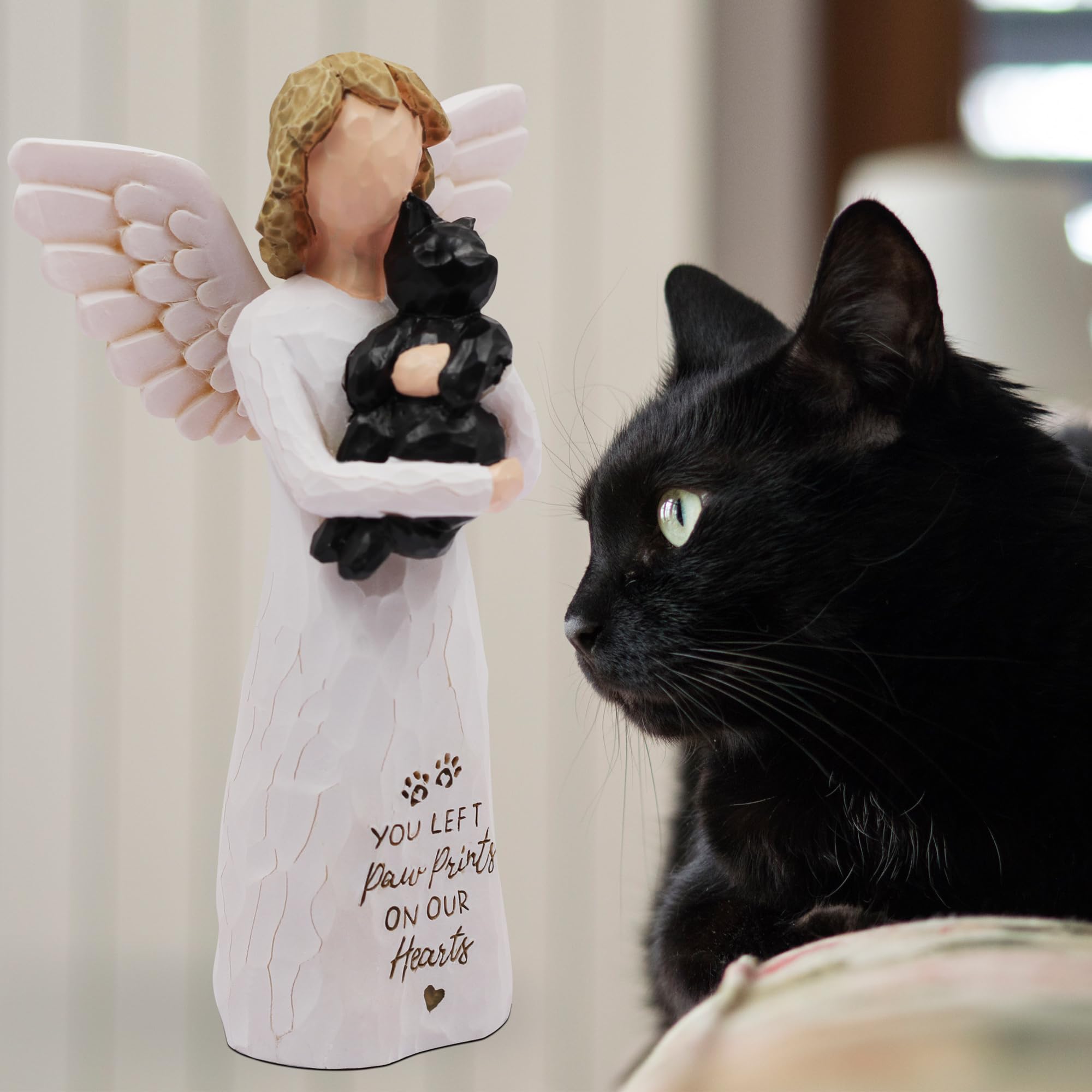 Borlesta Cat Memorial Gifts For Loss Of Cat, Pet Memorial Gifts For Cats, Loss Of Cat Sympathy Gift, Passed Away Cat Gifts, Hand