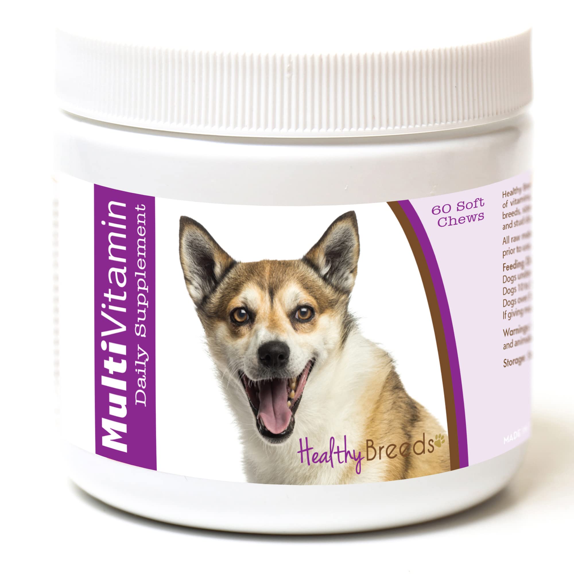 Healthy Breeds Norwegian Lundehund Multi-Vitamin Soft Chews 60 Count