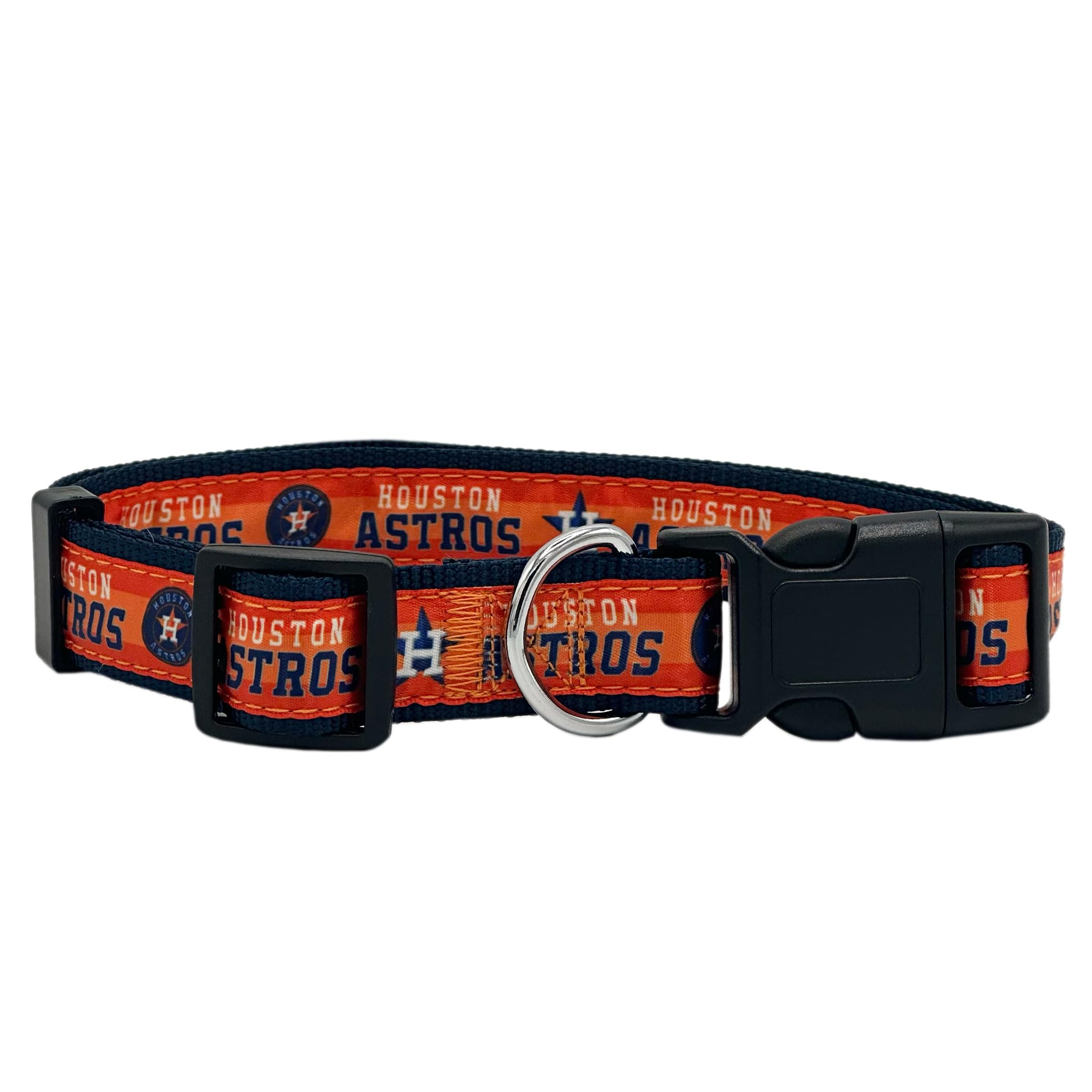 Mlb Houston Astros Dog Collar, Small