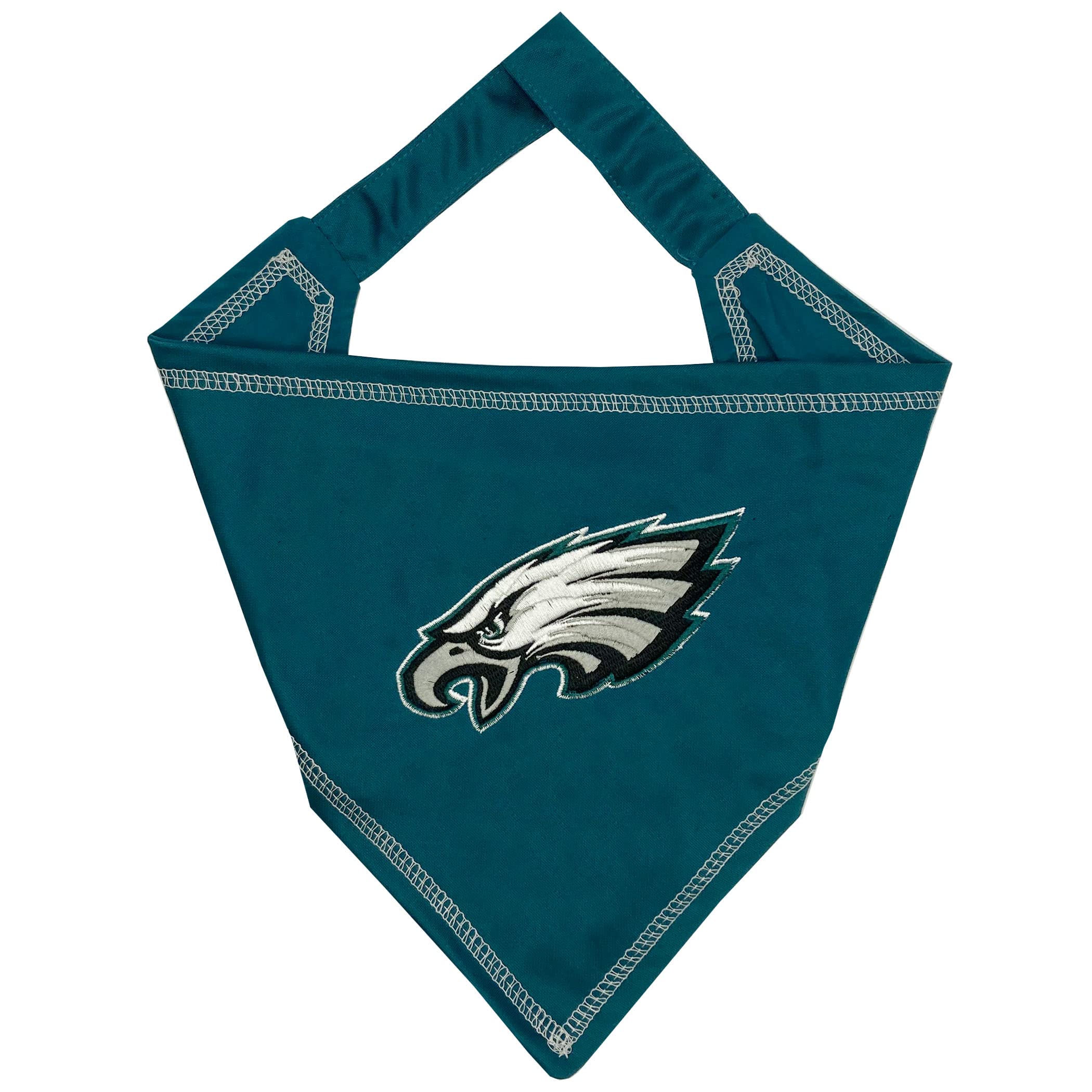 Pets First Nfl Philadelphia Eagles Tie Bandana, Small/Medium. Dog Bandana Scarf Bib For Pet Cat Dog. The Ultimate Game-Day, Part