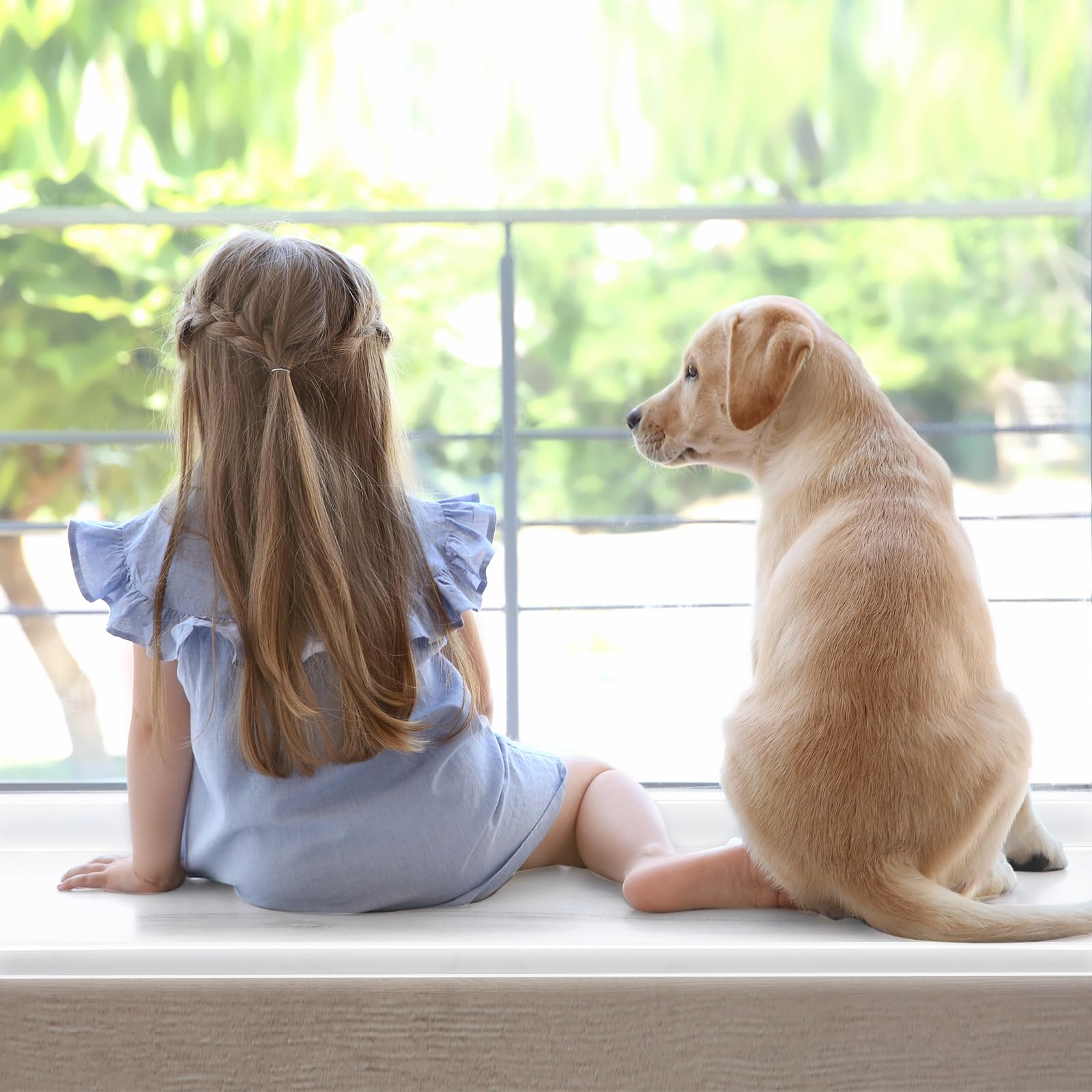 Window Sill Protector (4Inch X 33Ft) Cuttable Window Sill Protector,Door Protector From Dog Scratching, Protection From Dog And
