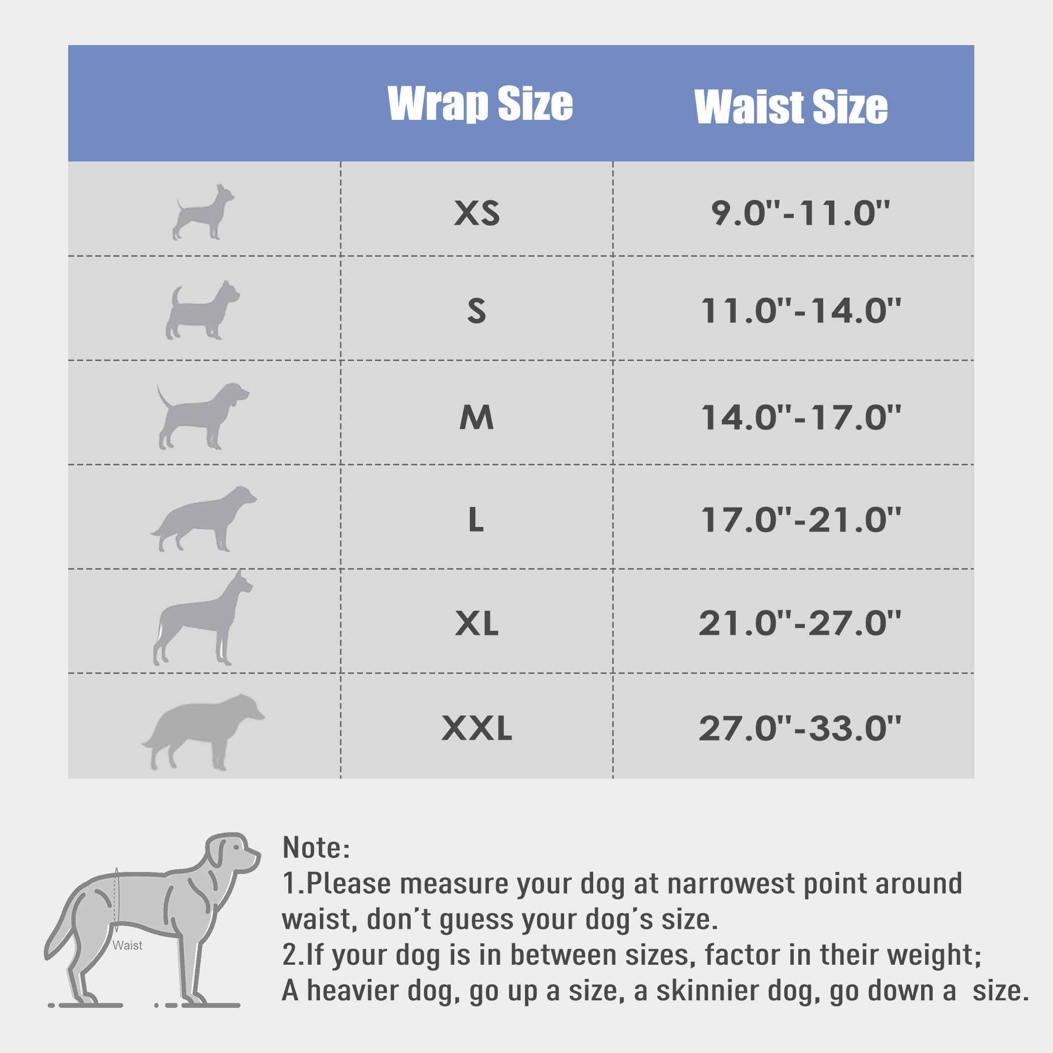 Wegreeco Washable Male Dog Belly Wrap - Pack Of 3 - (Black,Blue,Olive,Xx-Large)