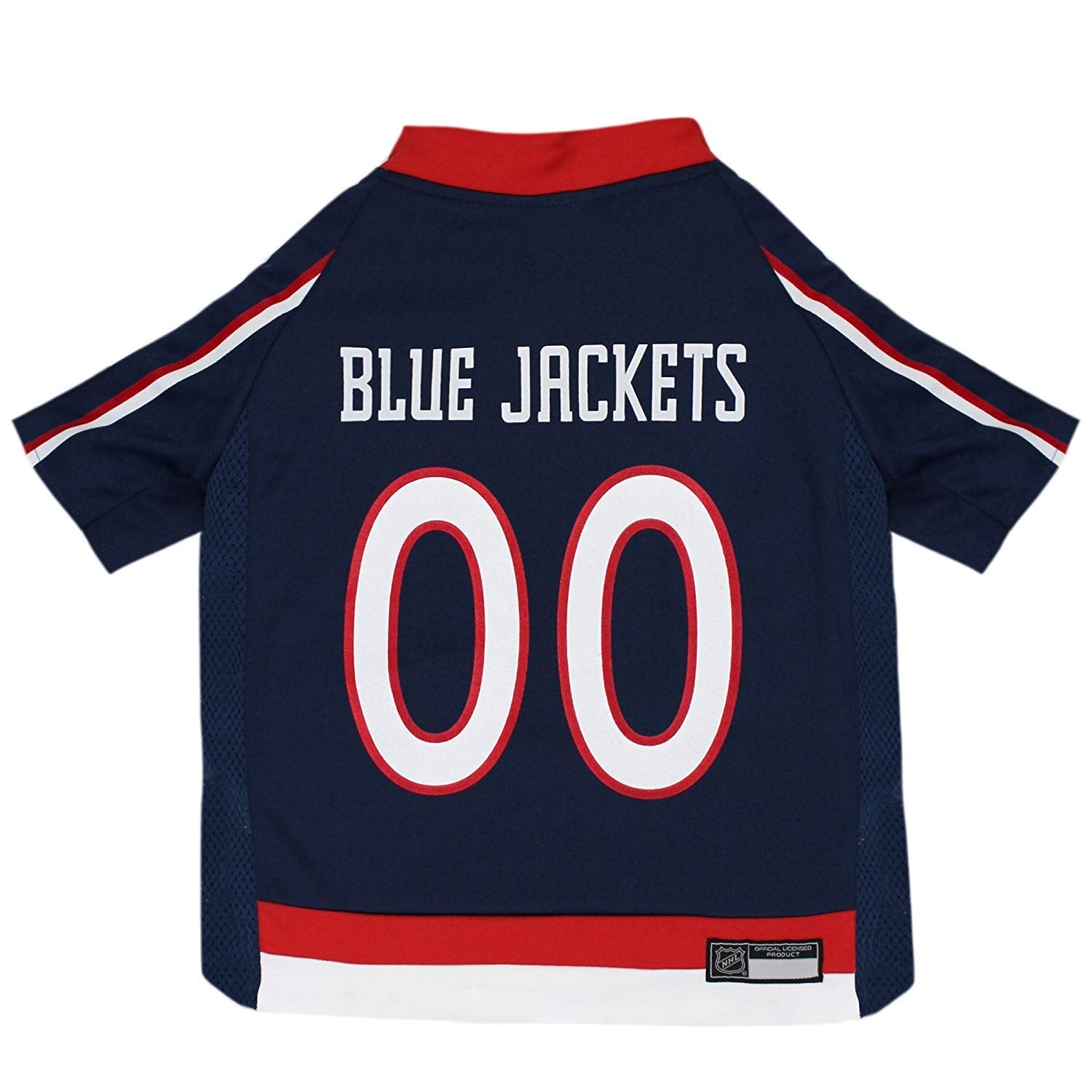 Pets First NHL Columbus Blue Jackets Jersey for Dogs & Cats, Medium. - Let Your Pet be a Real NHL Fan!