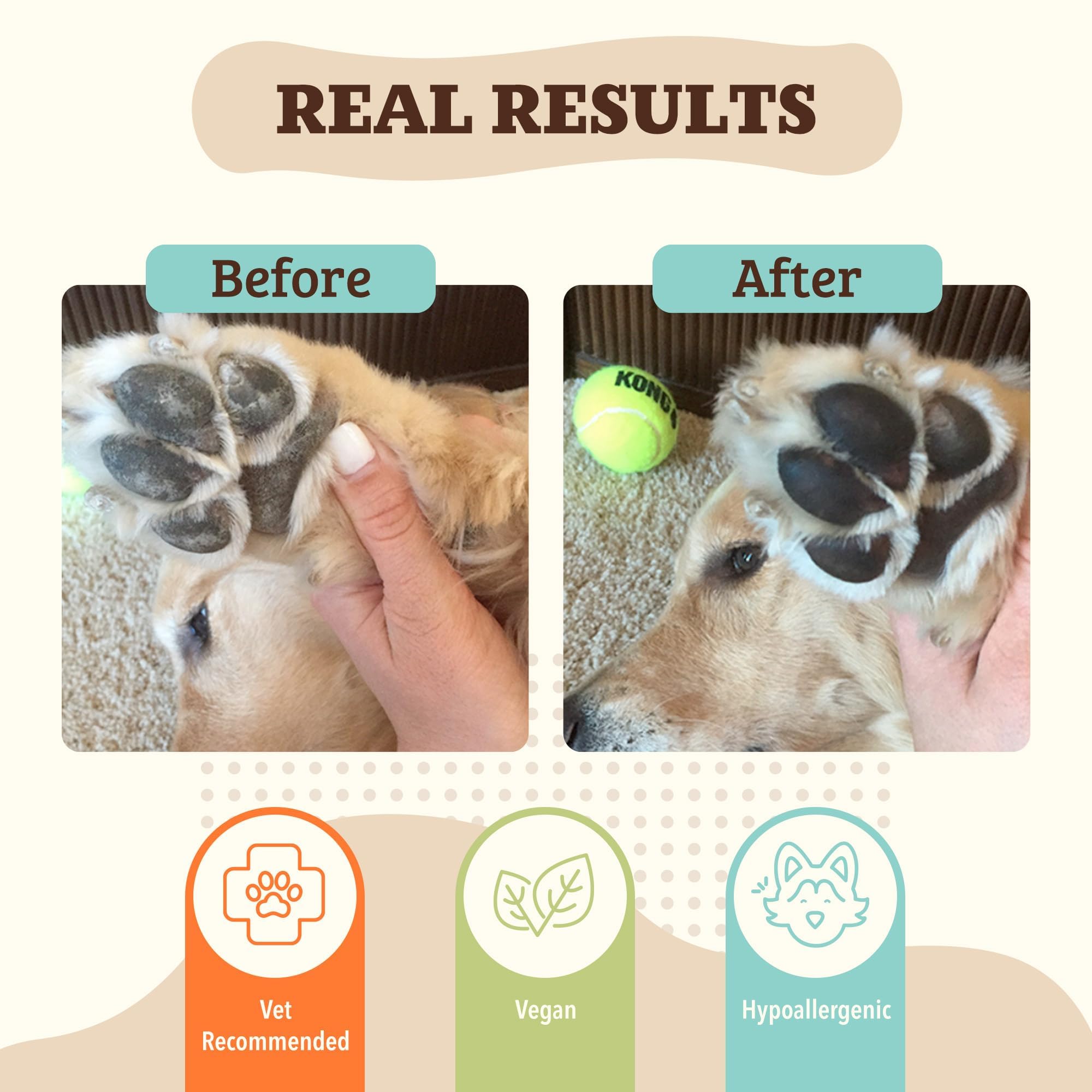 Natural Dog Company Paw Soother Balm, 4 oz. Tin, Dog Paw Cream and Lotion, Moisturizes & Soothes Irritated Paws & Elbows, Protec