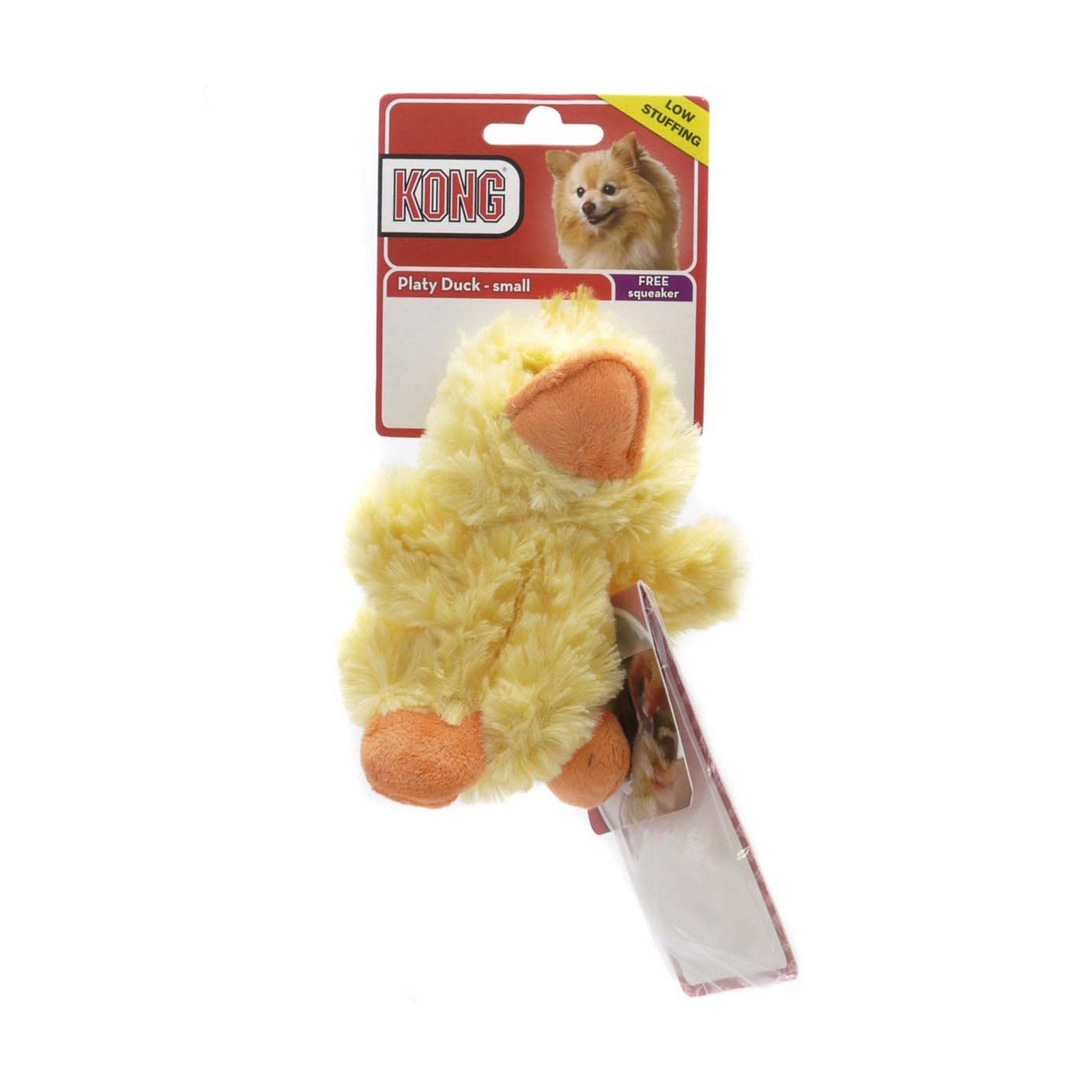Kong Duckie Dog Toy, Extra Small, Yellow