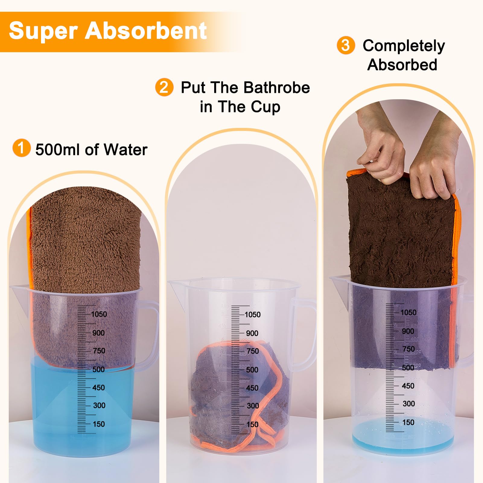 Super Absorbent Dog Bathrobe Towel For Large Dogs - Quick Drying Robe After Bath, Soft And Adjustable Coat To Keep Warm (S-Xxl)