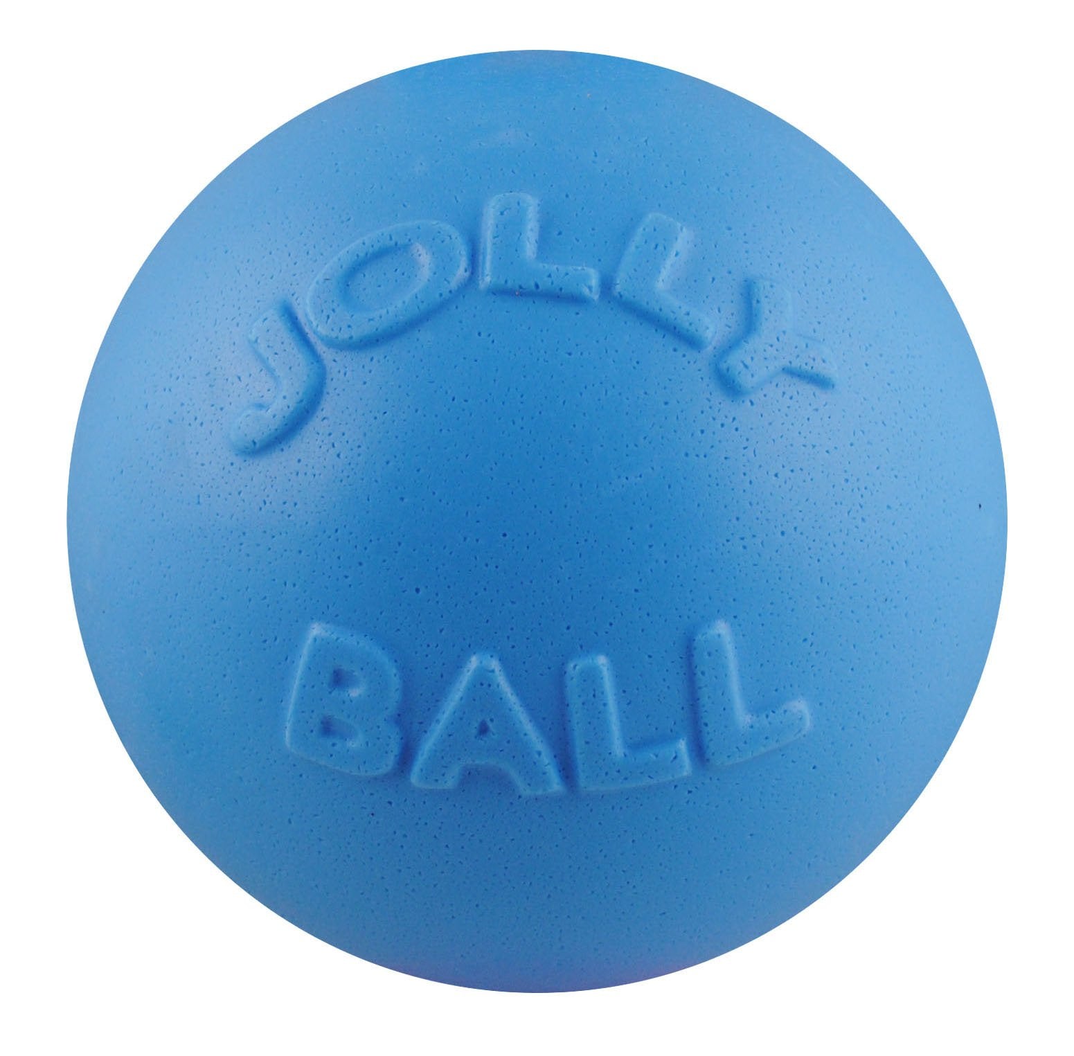 Jolly Pets Bounce-N-Play Dog Toy Ball, 6 Inches, Blueberry, All Breed Sizes