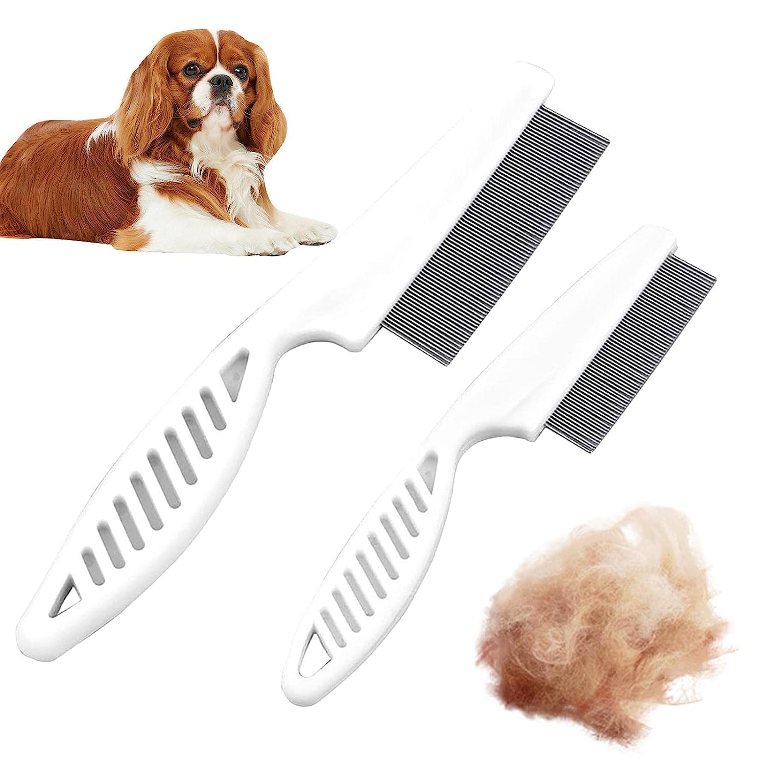 Magic Pet Comb Flea Comb For Dogs And Cats Multifunctional Pet Hair Comb Flea And Tear Stain Removal Magic Flea Brush And Tear S