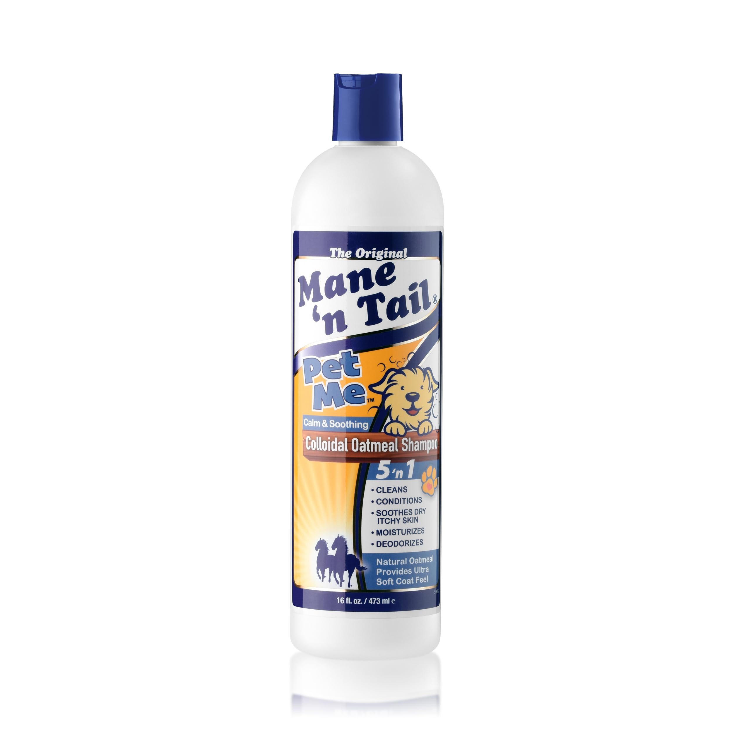 Mane 'N Tail Pet Me Colloidal Oatmeal Shampoo & Deodorizer With Colloidal Oatmeal, Aloe Vera And Spirulina, Panthenol, And Bioti
