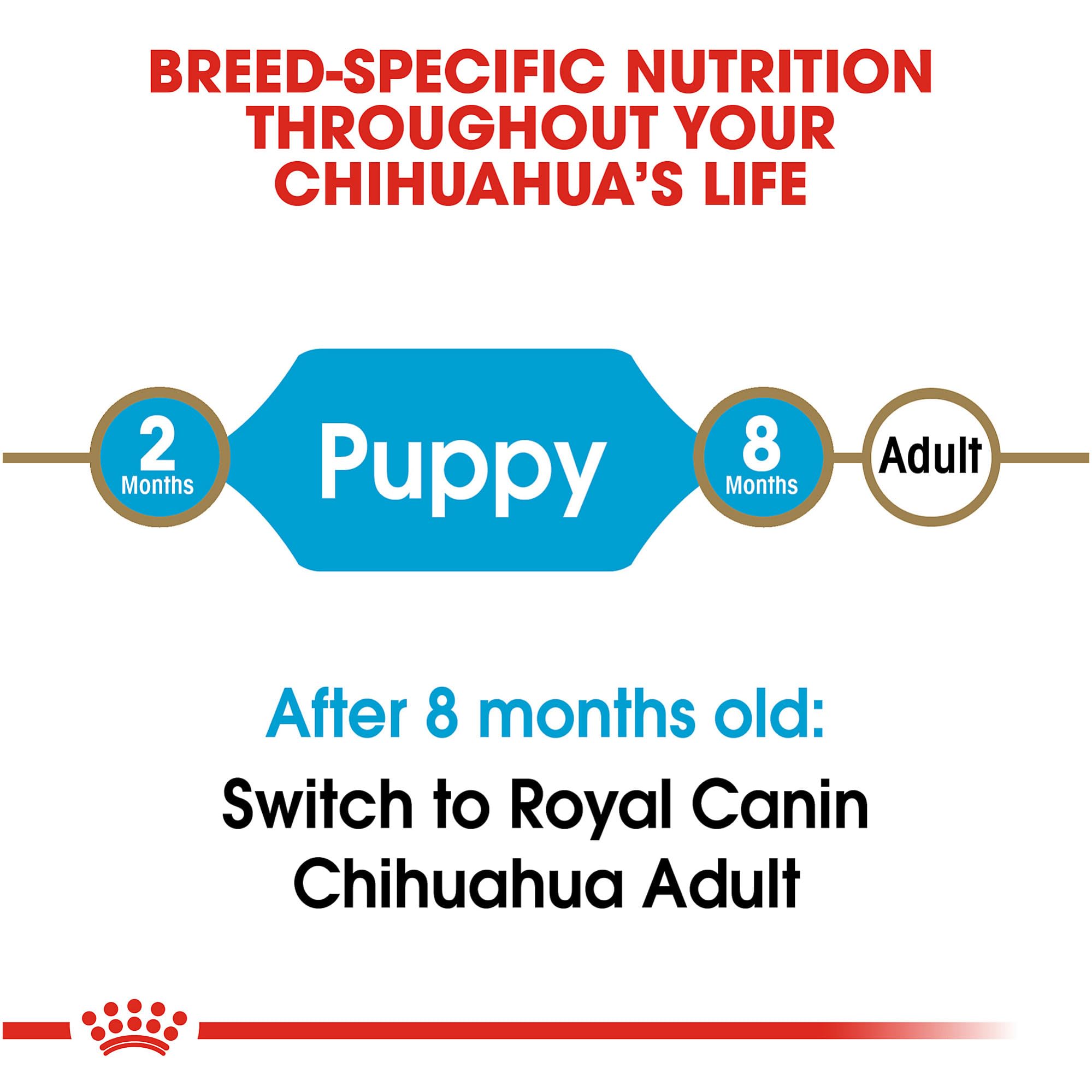 Royal Canin Chihuahua Puppy Dry Dog Food, 2.5 lb bag