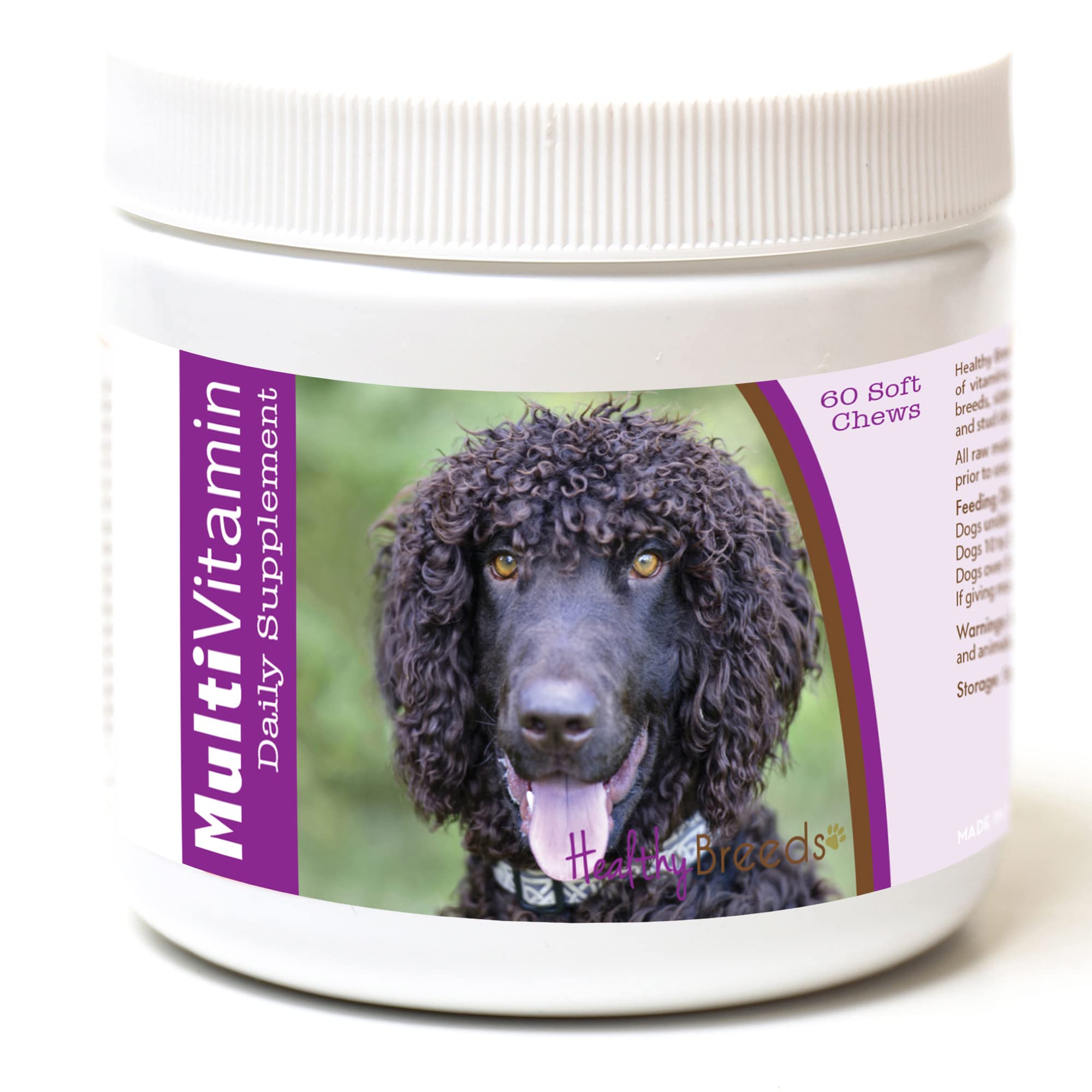 Healthy Breeds Irish Water Spaniel Multi-Vitamin Soft Chews 60 Count