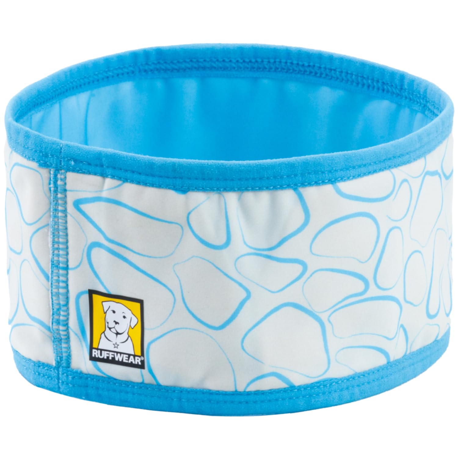 Ruffwear, Swamp Cooler Dog Neck Gaiter, Evaporative Cooling Gear For Hot Weather, Biolumin Blue, Medium