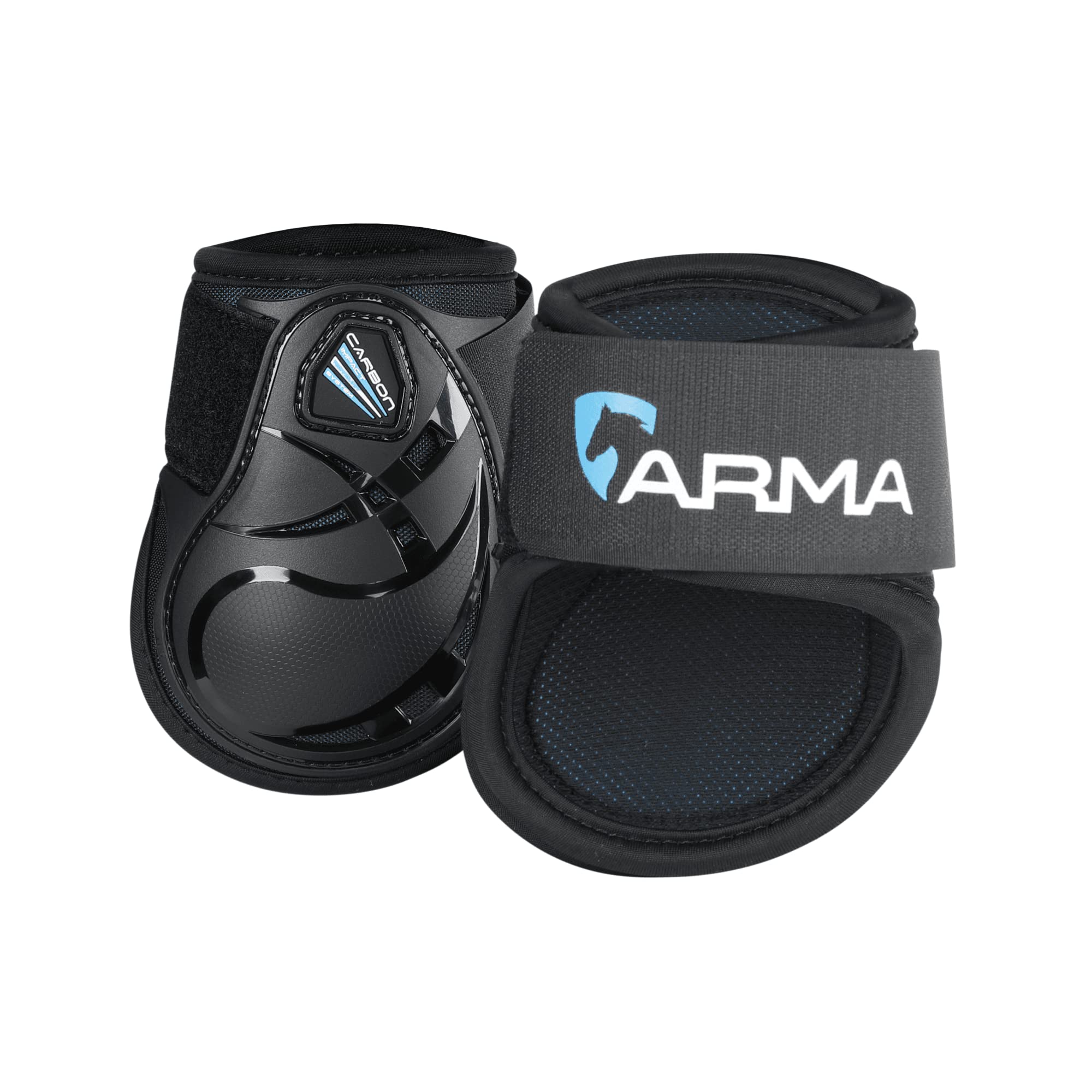 Shires Arma Carbon Fetlock Boots (Black, Cob)