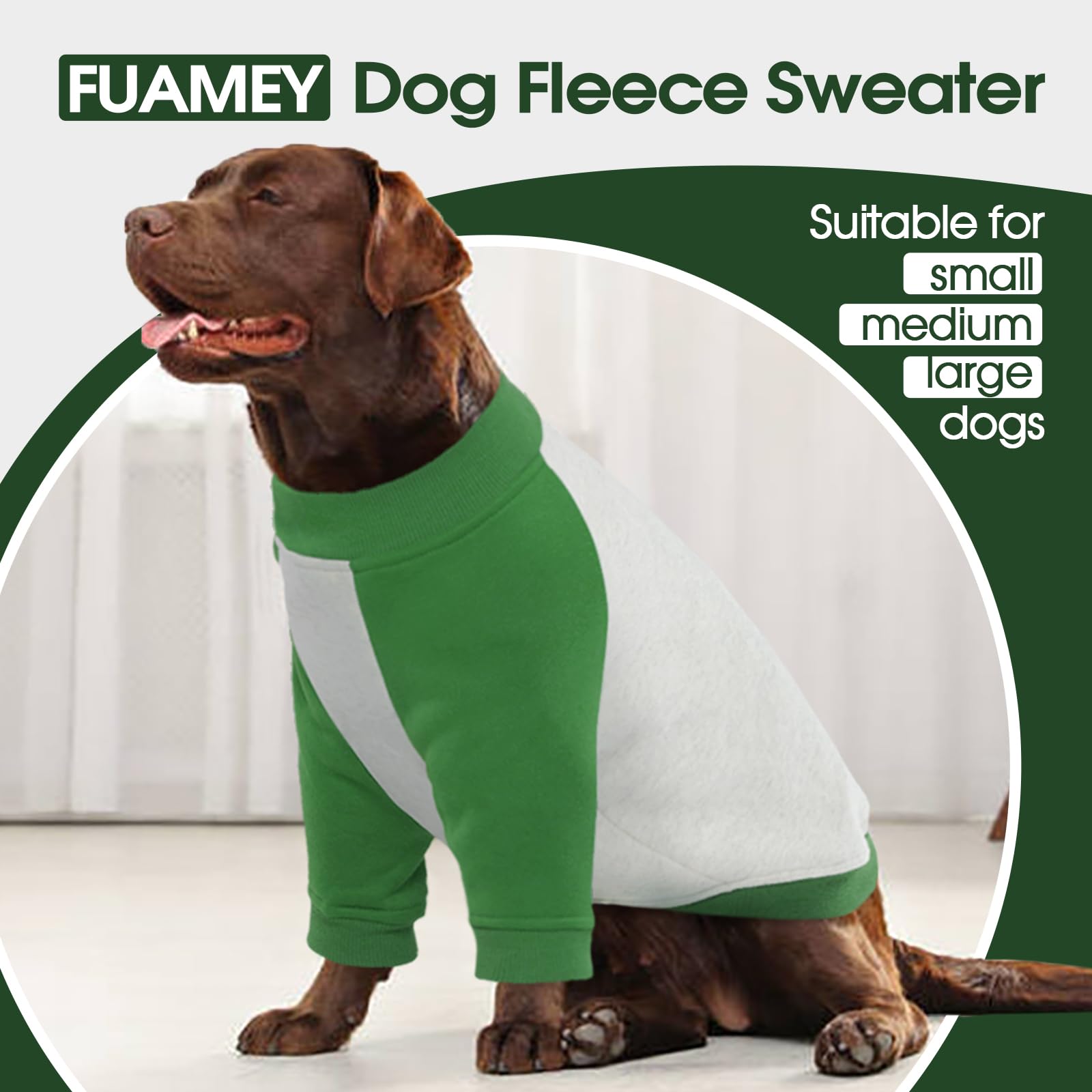 Fuamey Fleece Sweater For Extra Small Dogs, Pullover Sweatshirt, Winter Clothes For Boy Girl Dogs, Thickening Warm Apparel, Cold