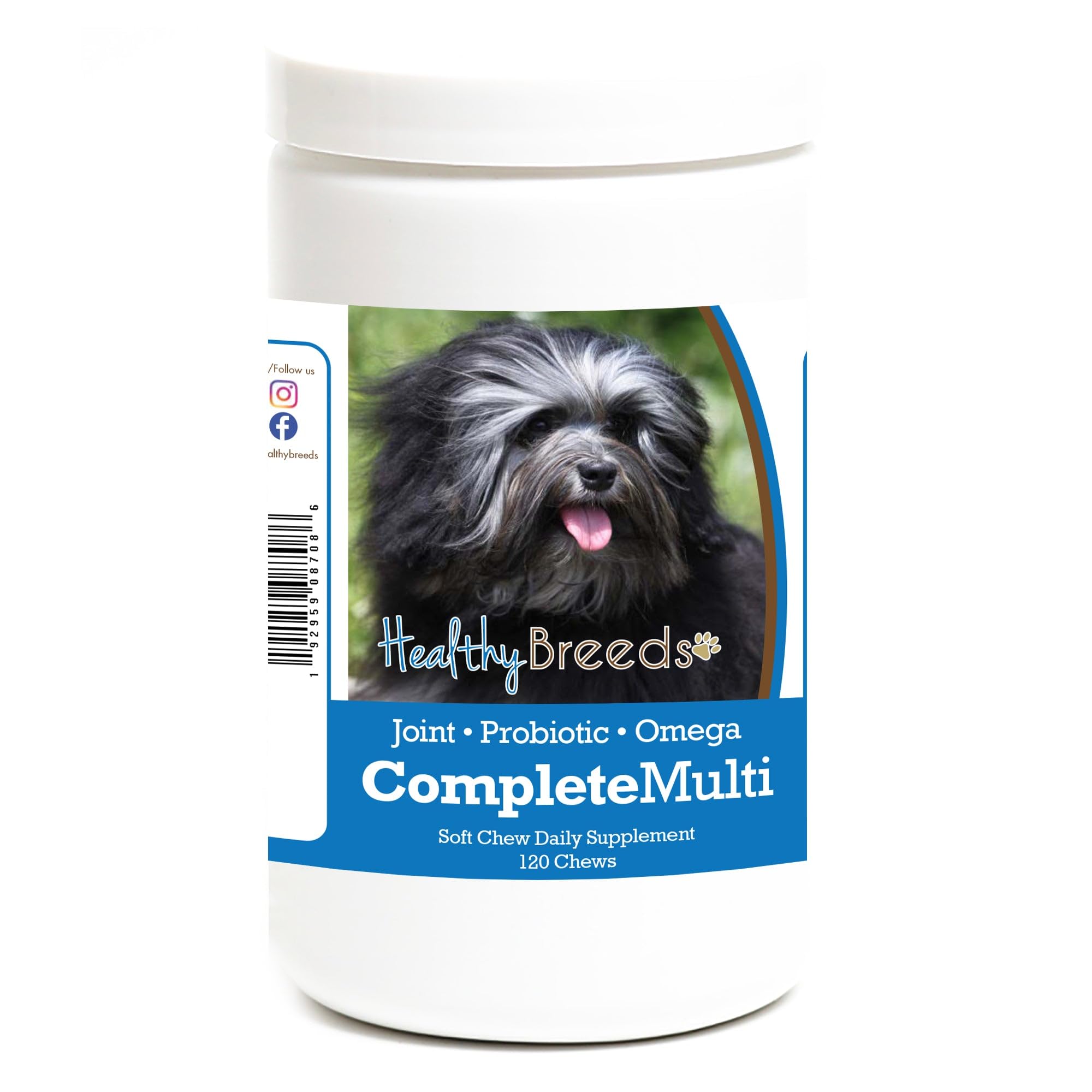 Healthy Breeds Lowchen All in One Multivitamin Soft Chew 120 Count