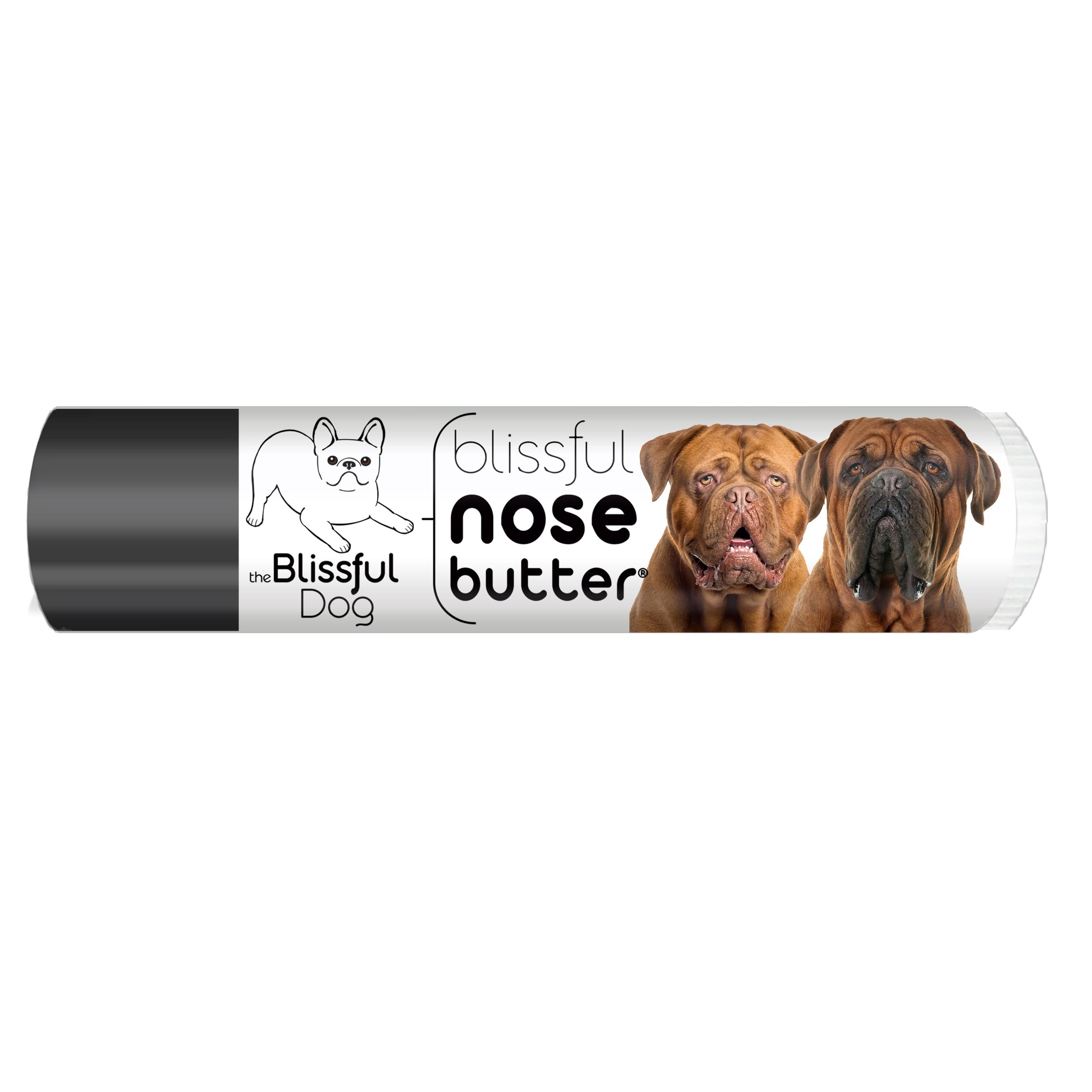 The Blissful Dog Dogue De Bordeaux Unscented Nose Butter - Dog Nose Butter, 0.15 Ounce