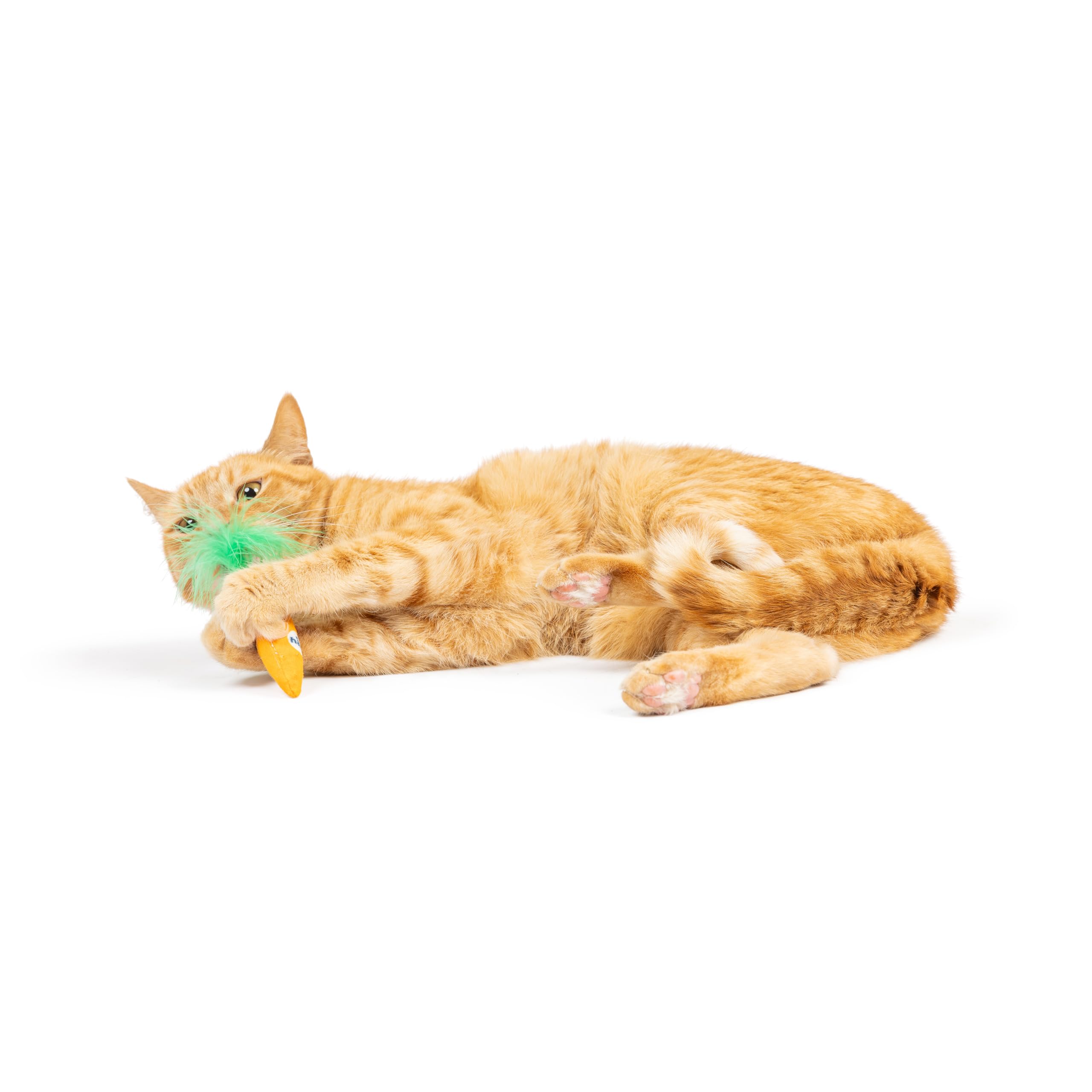 Huxley & Kent 2-Pack Plush Cat Toys - Hoppy Easter - Easter Spring Strong Catnip Filled - Plush Kitten And Cat Toy With Catnip A