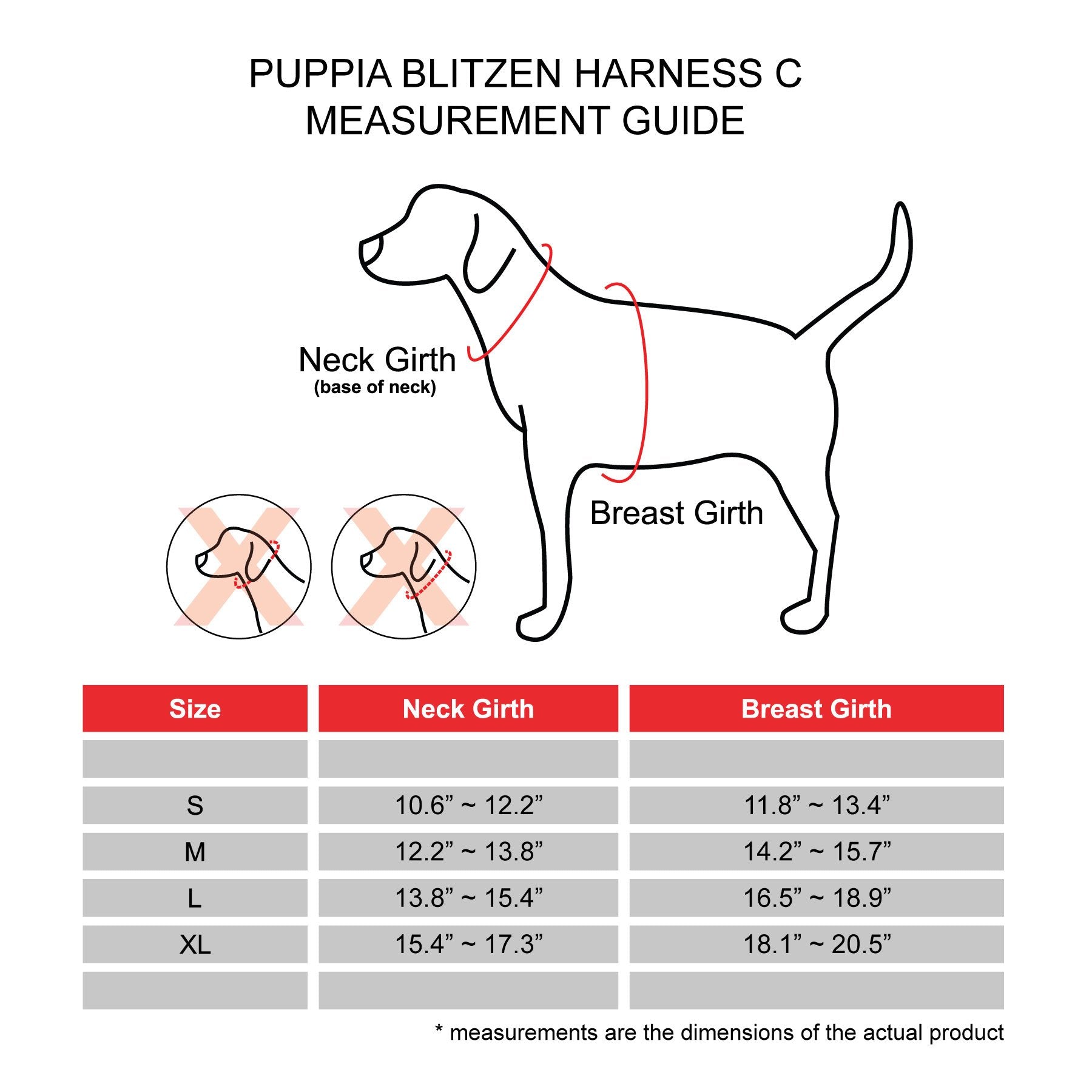 Puppia Blitzen Comfort Dog Harness Step-In Warm Winter Christmas Holiday Harness For Small And Medium Dog, Checkered Red, Large