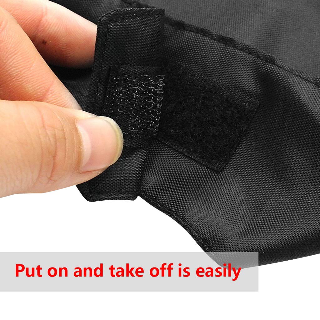 Beikal Muzzle for Cat Grooming, Nylon Cat Face Muzzles, Pet Groomer Helpers Tools, Preventing Scratches and Anti-Biting (L)
