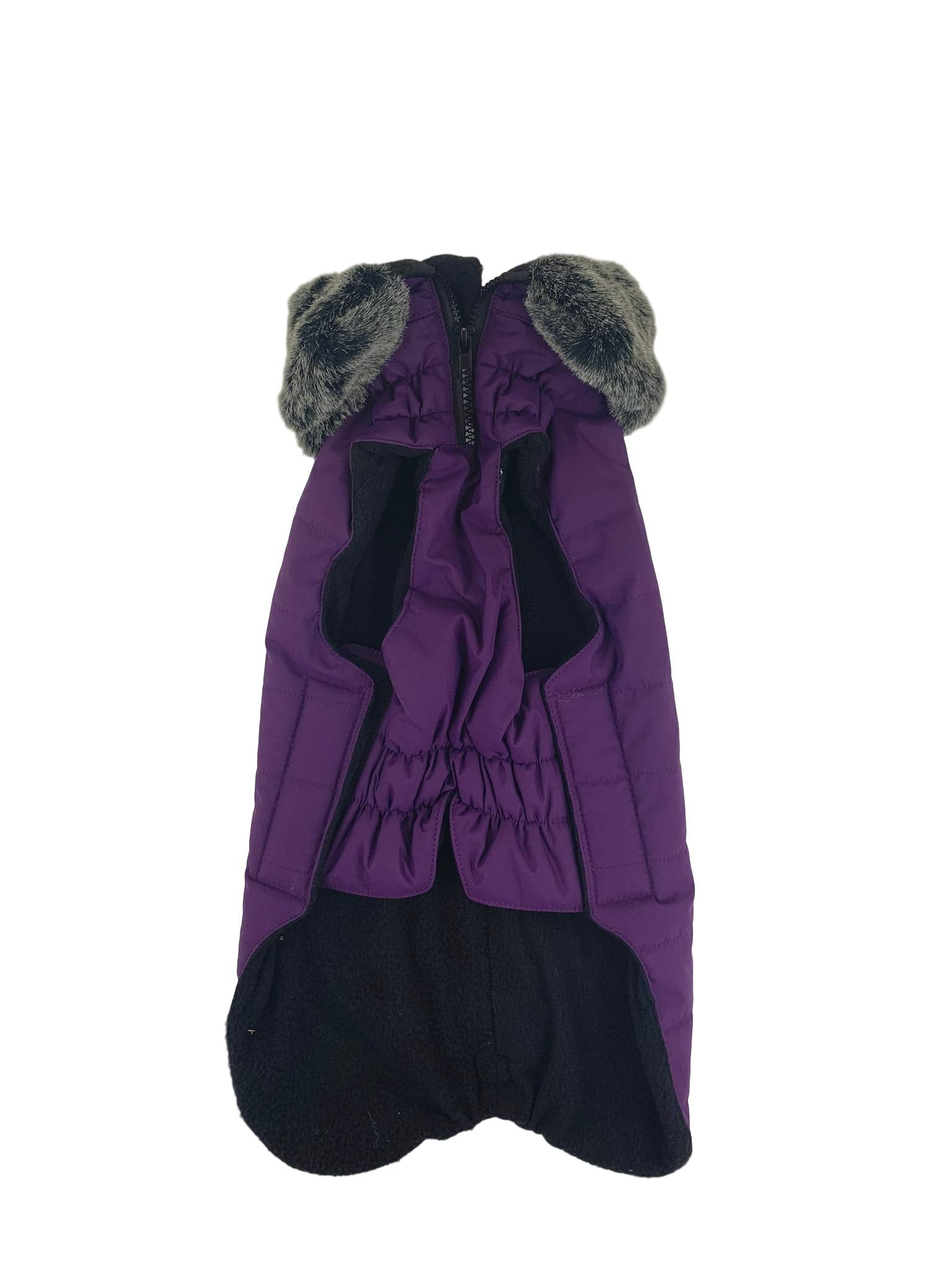 Dog Gone Smart Hemlock Puffy Dog Jacket, Indigo, 12'