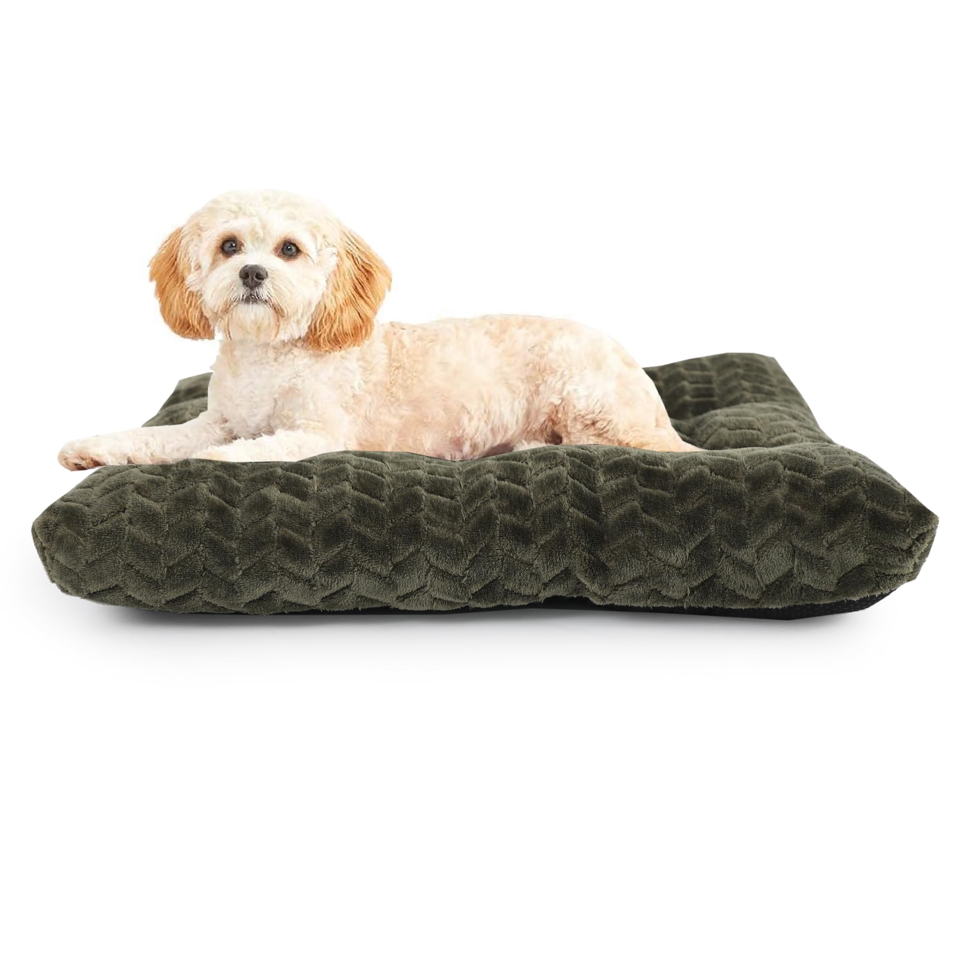 Necesitar Dog Crate Bed For Small Size Dogs Washable Fit 24 Inch Crate Or Cages Kennel Pad With Anti-Slip Pet Pillow Cushion Sle