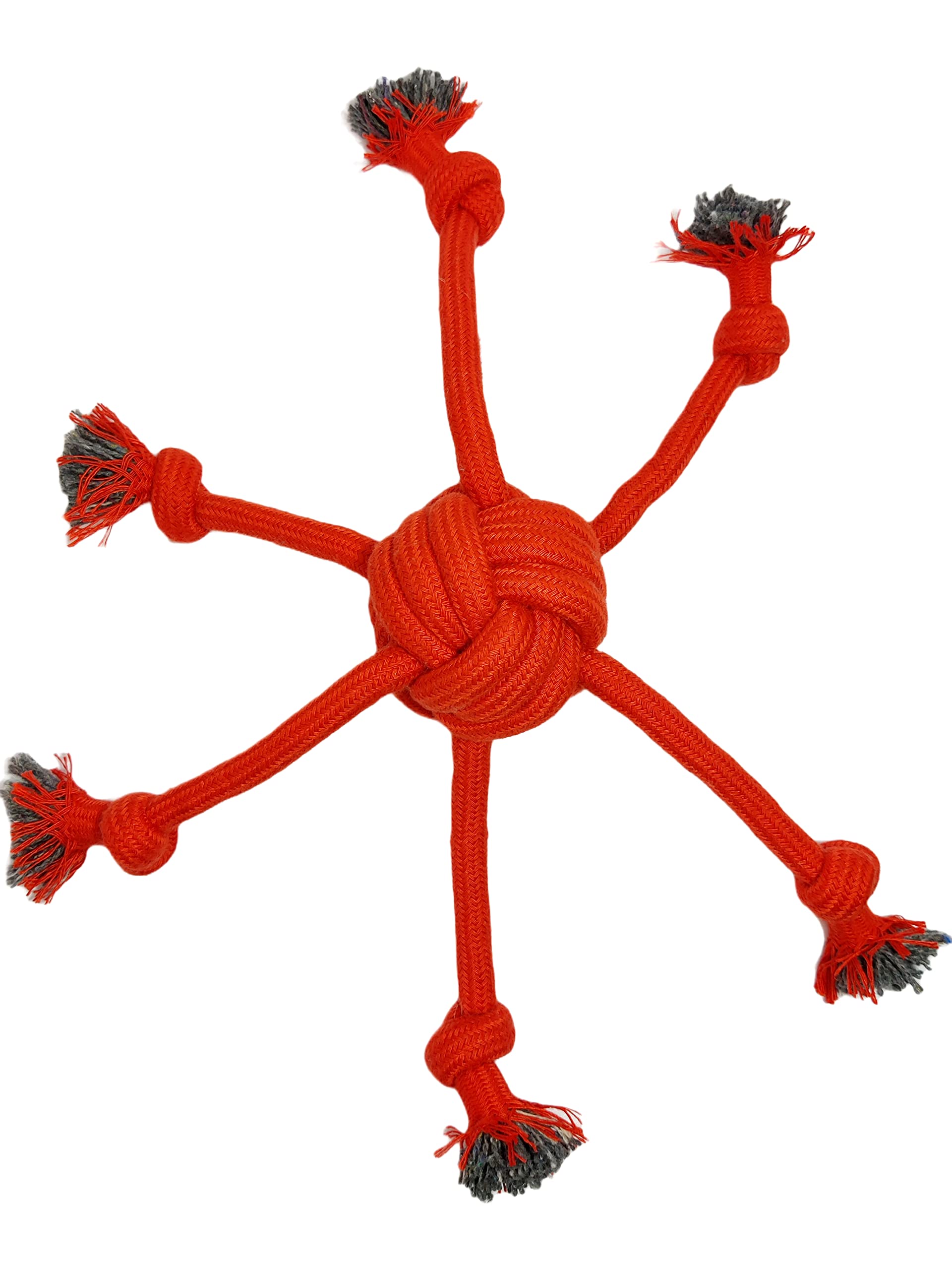 Chullbull Pet Products Octopus Shaped Rope Teething Chew Toy For Small Medium And Large Breed Puppies And Dogs,Gum Massaging Tee