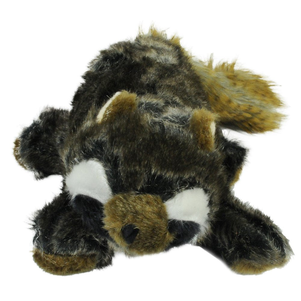 Hyper Pet Wildlife Raccoon Dog Toy - Plush, Large, Brown, Model 0090EA